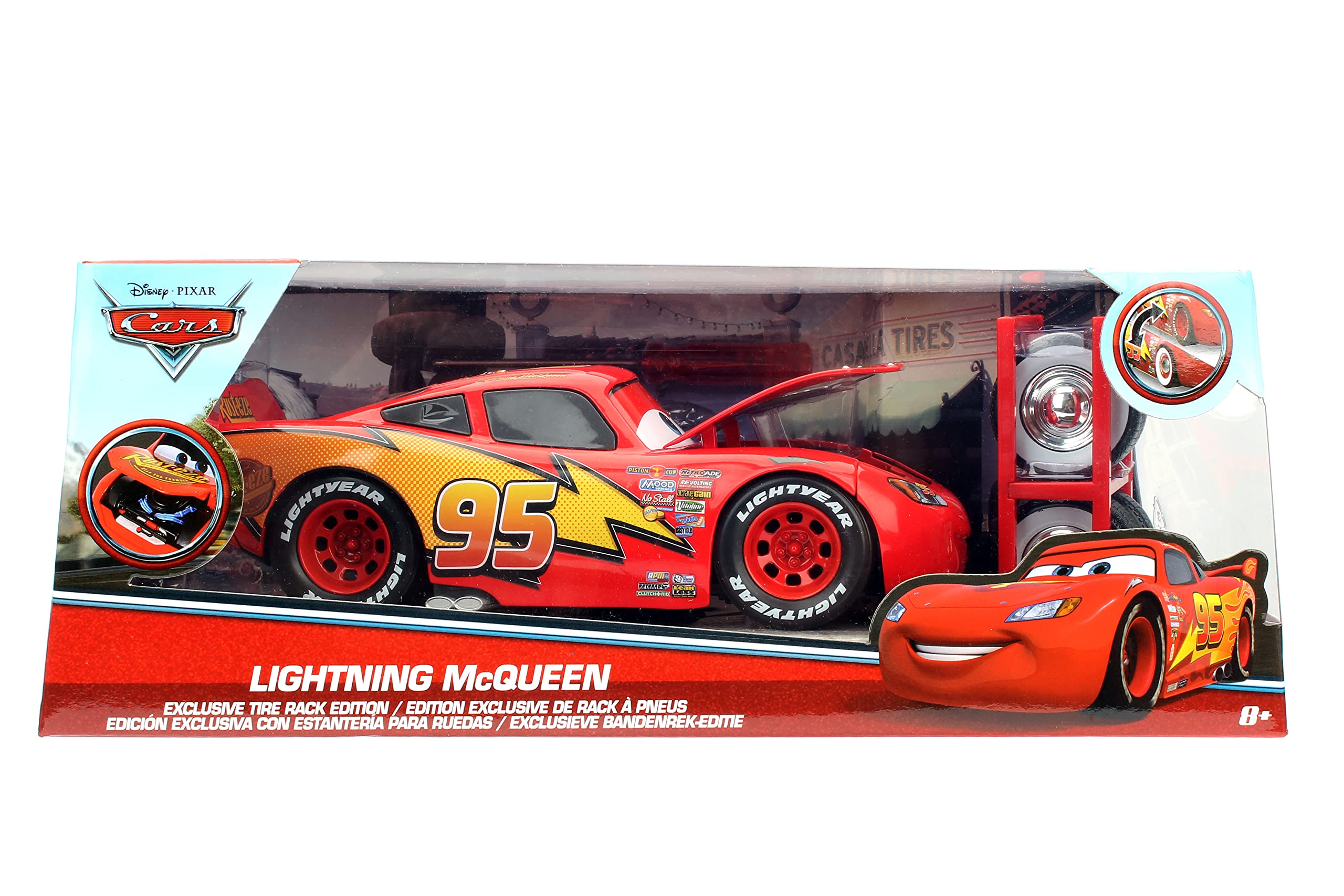 Foto 3 pulgar | Coche Jada Toys Disney Pixar Cars 3 Lightning Mcqueen - Venta Internacional