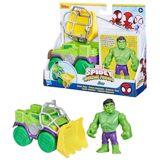 Foto 3 | Camión con Figura de Hulk Hasbro - Venta Internacional