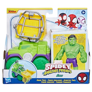 Foto 4 | Camión con Figura de Hulk Hasbro - Venta Internacional