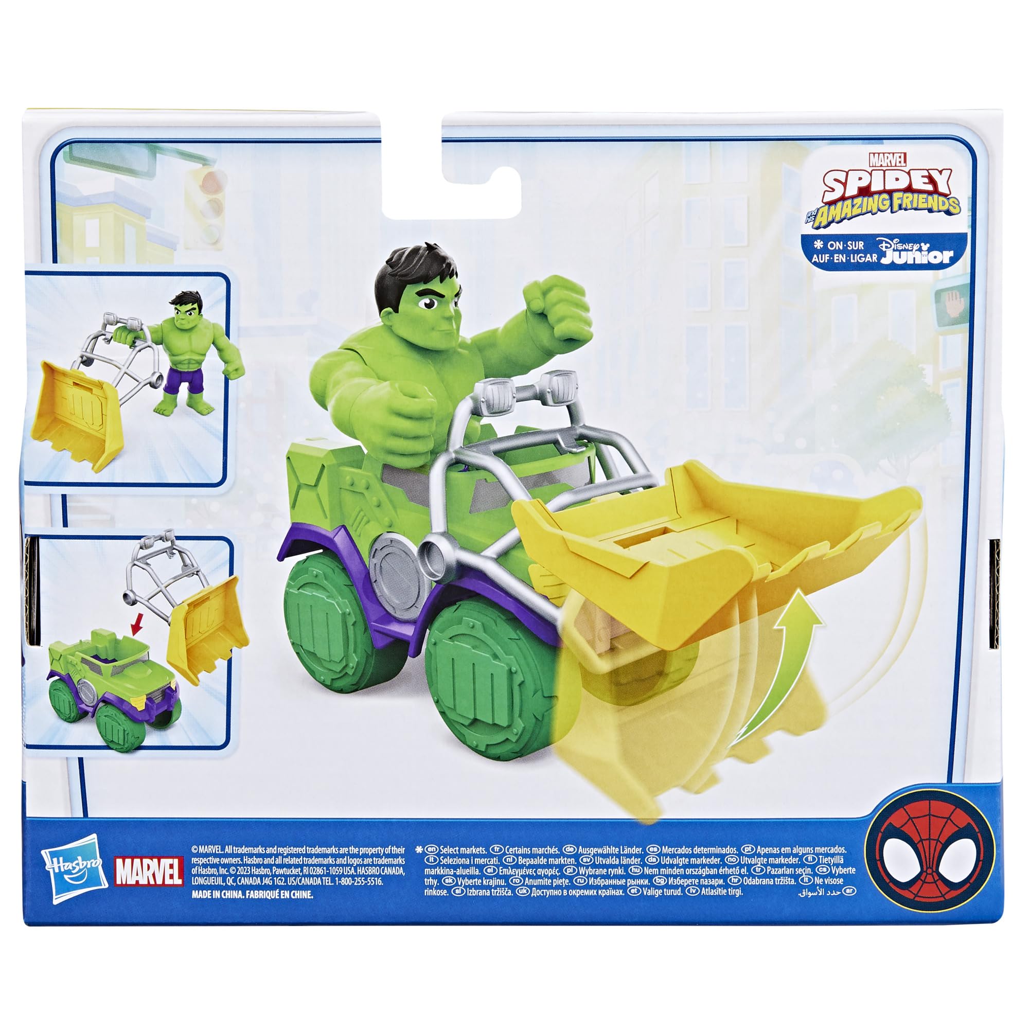 Foto 6 pulgar | Camión con Figura de Hulk Hasbro - Venta Internacional