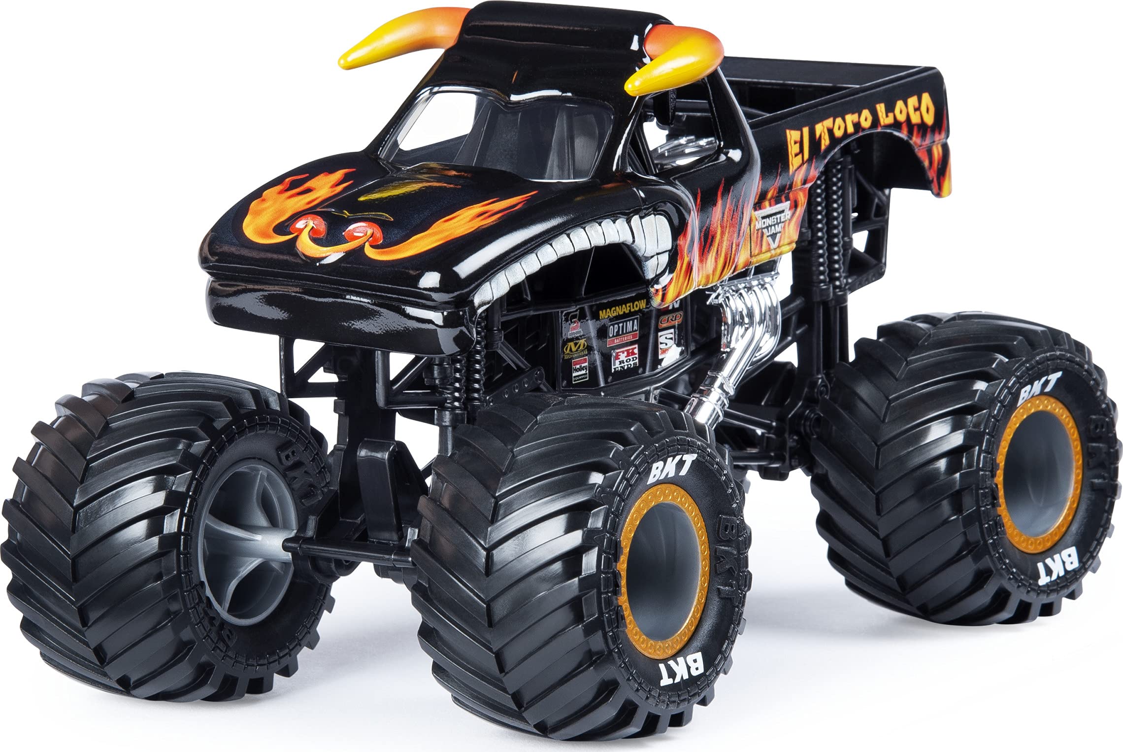 Foto 3 pulgar | Monster Truck Monster Jam El Toro Loco Escala 1:24 - Venta Internacional