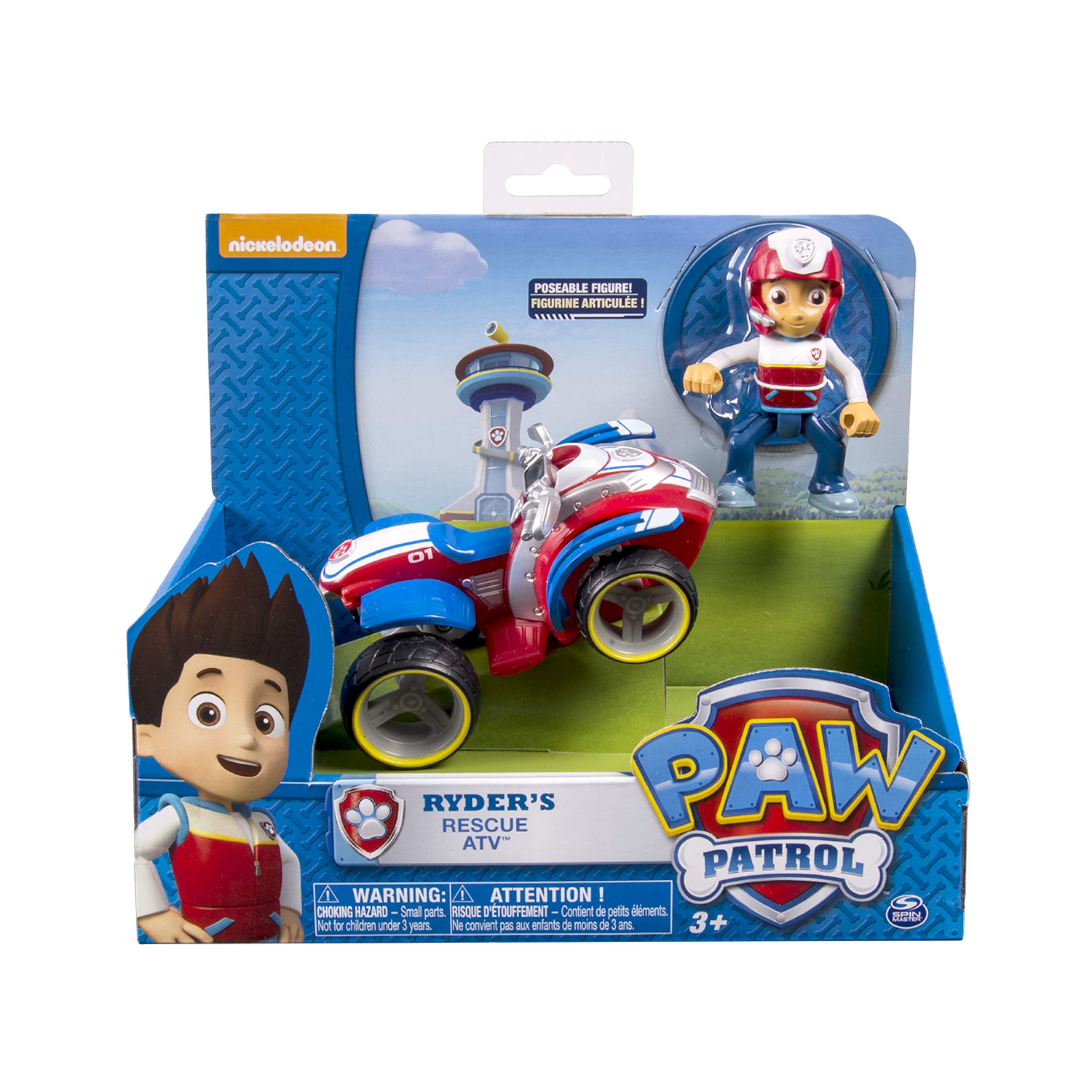 Foto 6 pulgar | Carro ATV Paw Patrol Ryder's Rescue con Figura - Venta Internacional