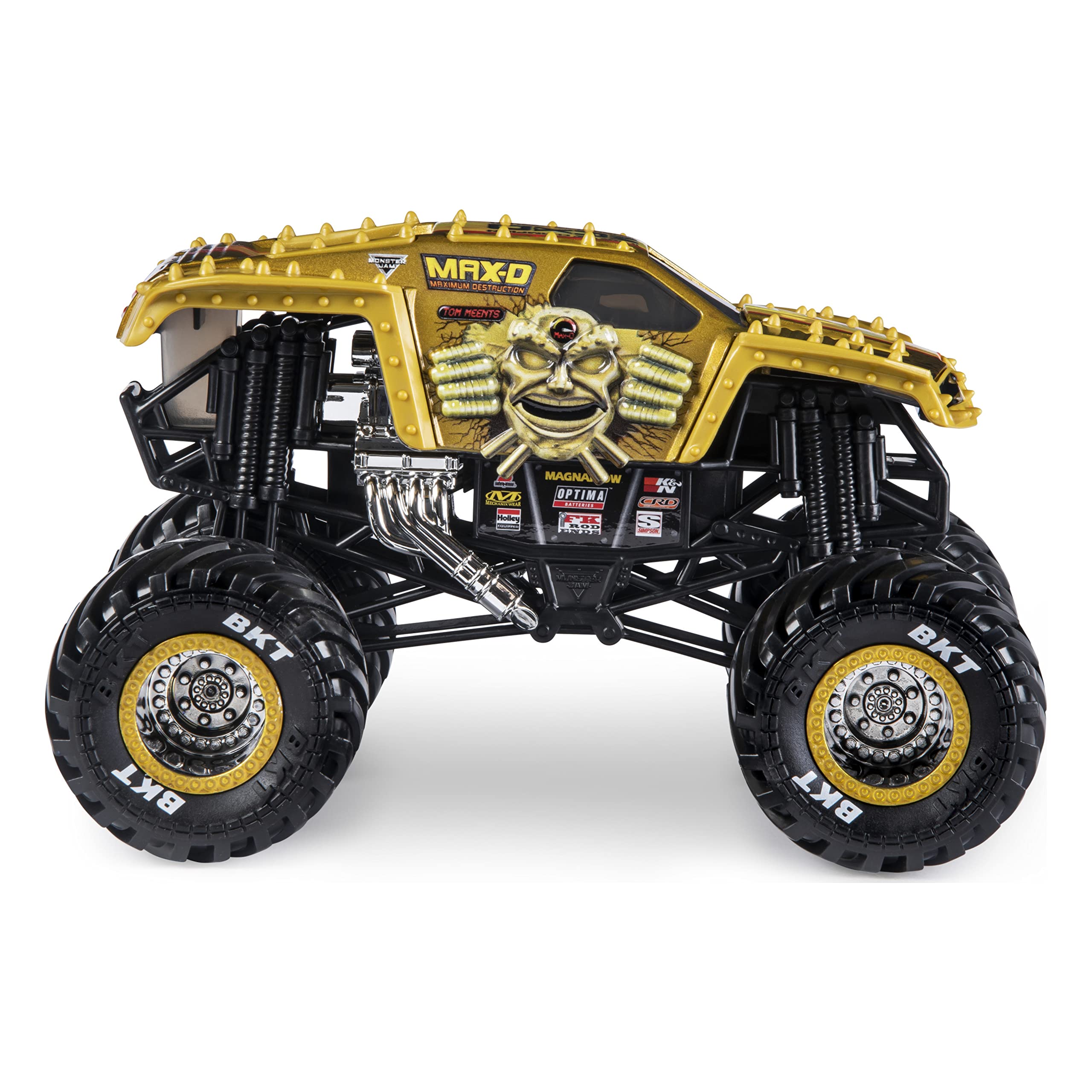 Foto 4 pulgar | Toy Monster Truck Monster Jam, Escala Oficial Max D 1:24 - Venta Internacional