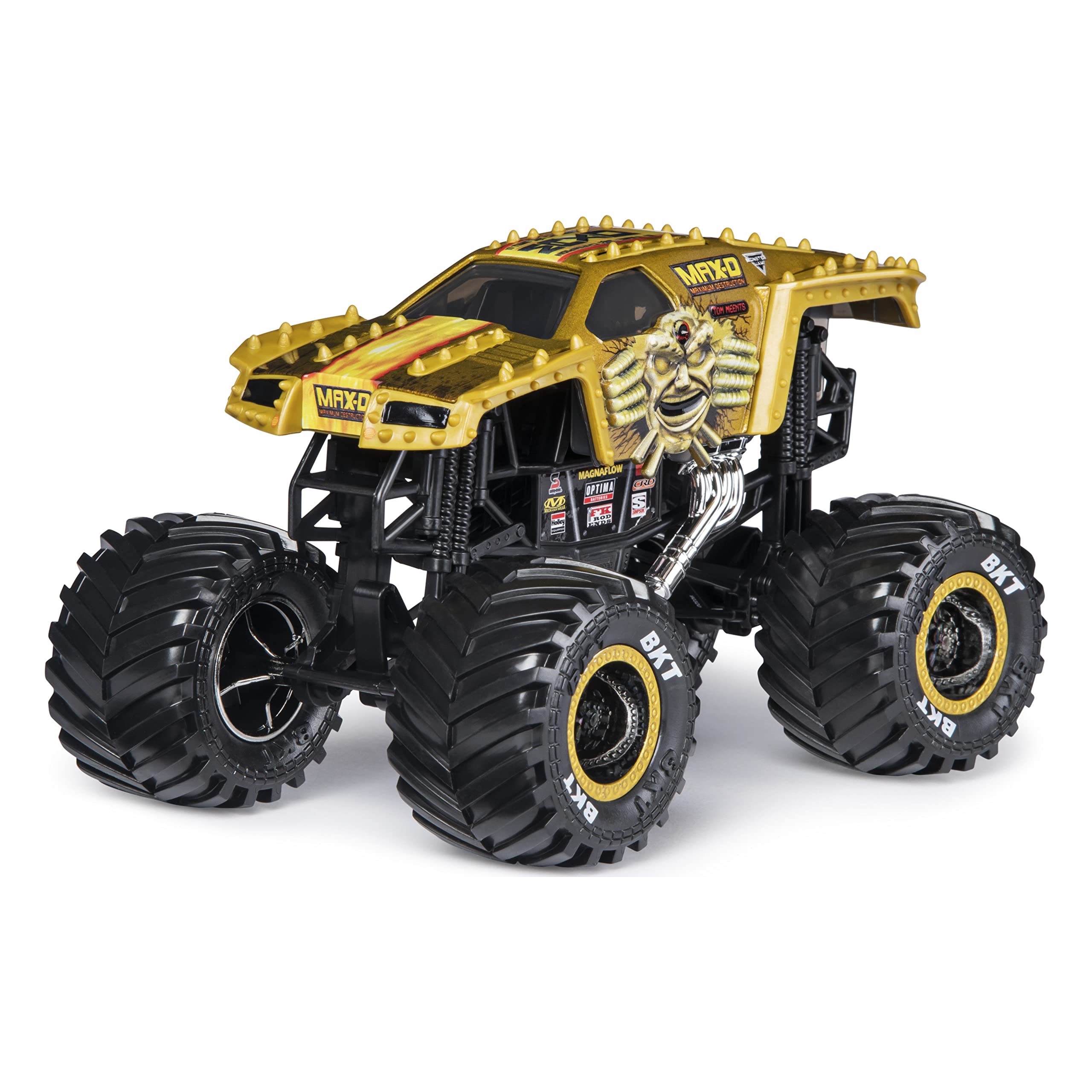 Foto 5 pulgar | Toy Monster Truck Monster Jam, Escala Oficial Max D 1:24 - Venta Internacional