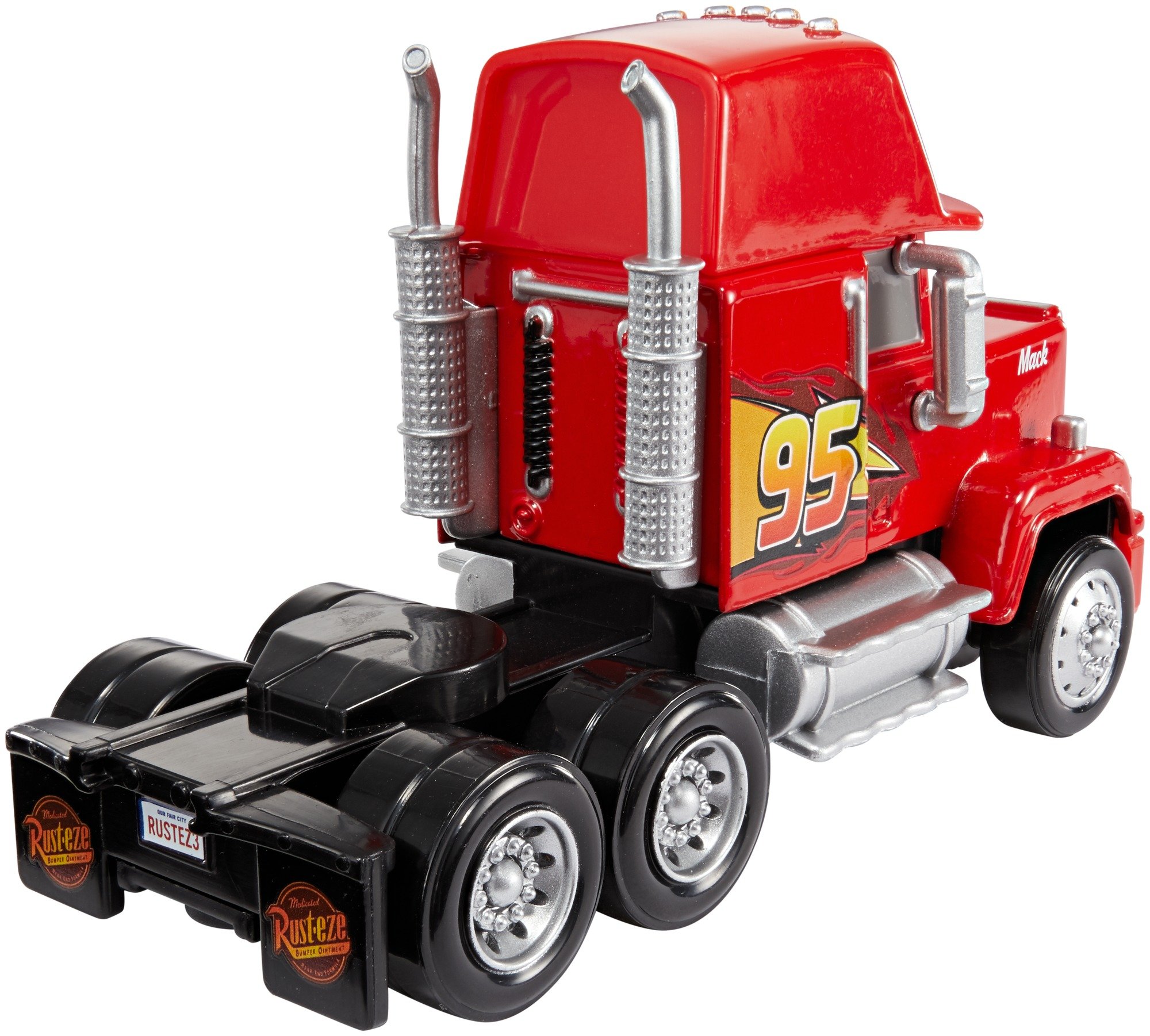 Foto 3 pulgar | Juguete Disney Cars Deluxe Mack Fundido A Presión Escala 1:55 para Niños