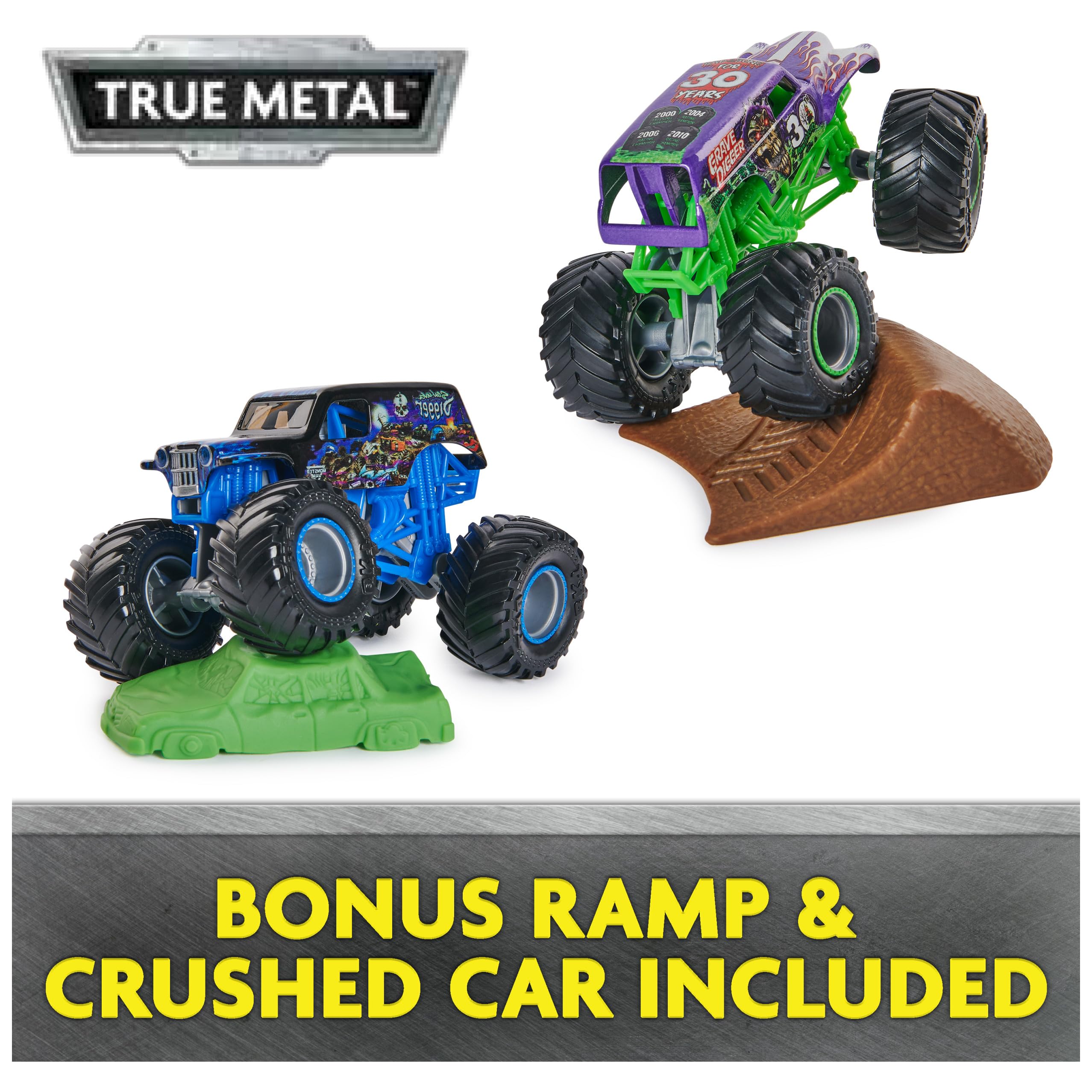 Foto 3 | Set de Carros Monster Jam Grave Digger -Venta Internacional