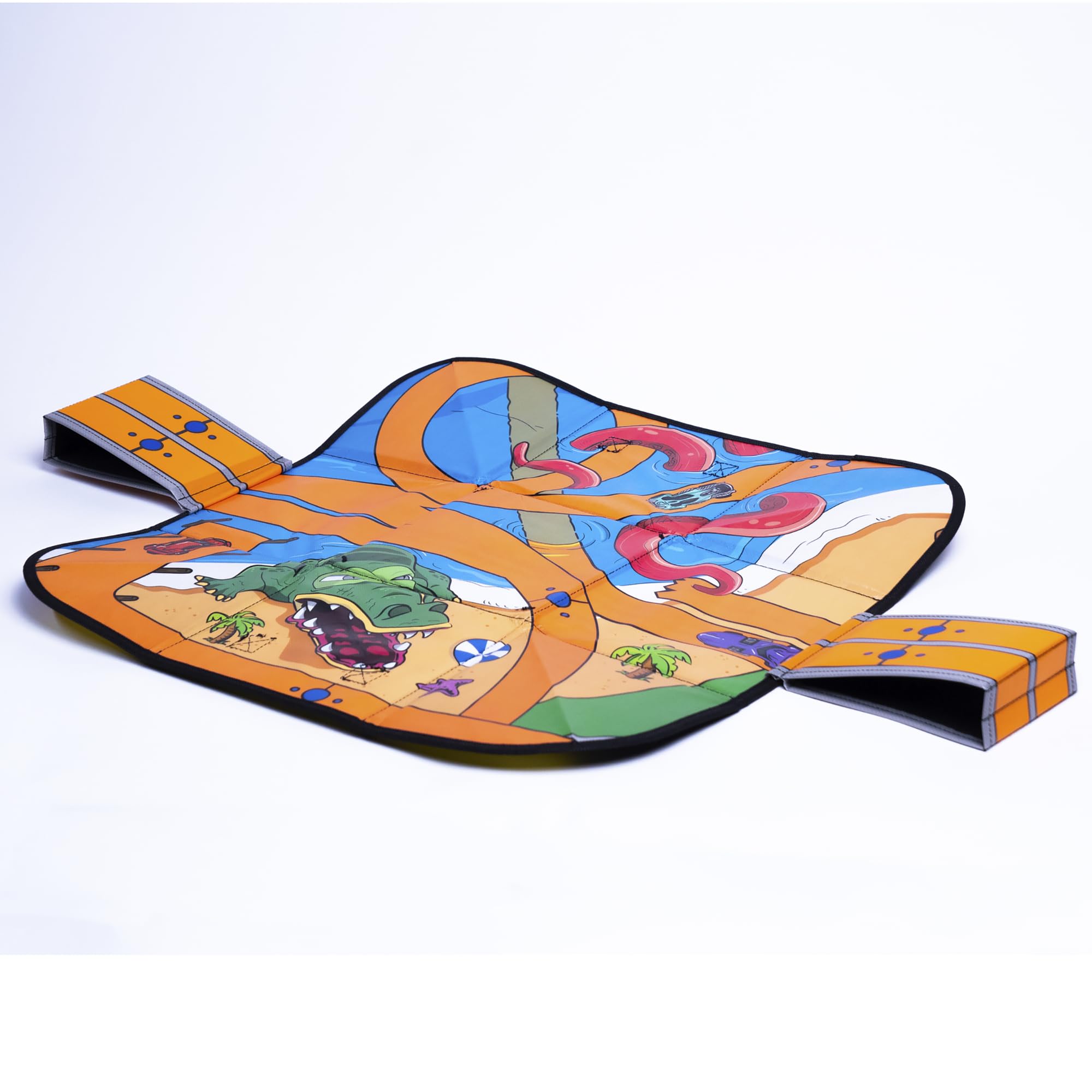 Foto 8 pulgar | Tapete de Juego y Rampa para Coche Hot Wheels Zipbin Ramp It Up 21 X 21 - Venta Internacional