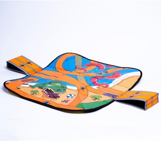 Foto 7 | Tapete de Juego y Rampa para Coche Hot Wheels Zipbin Ramp It Up 21 X 21 - Venta Internacional
