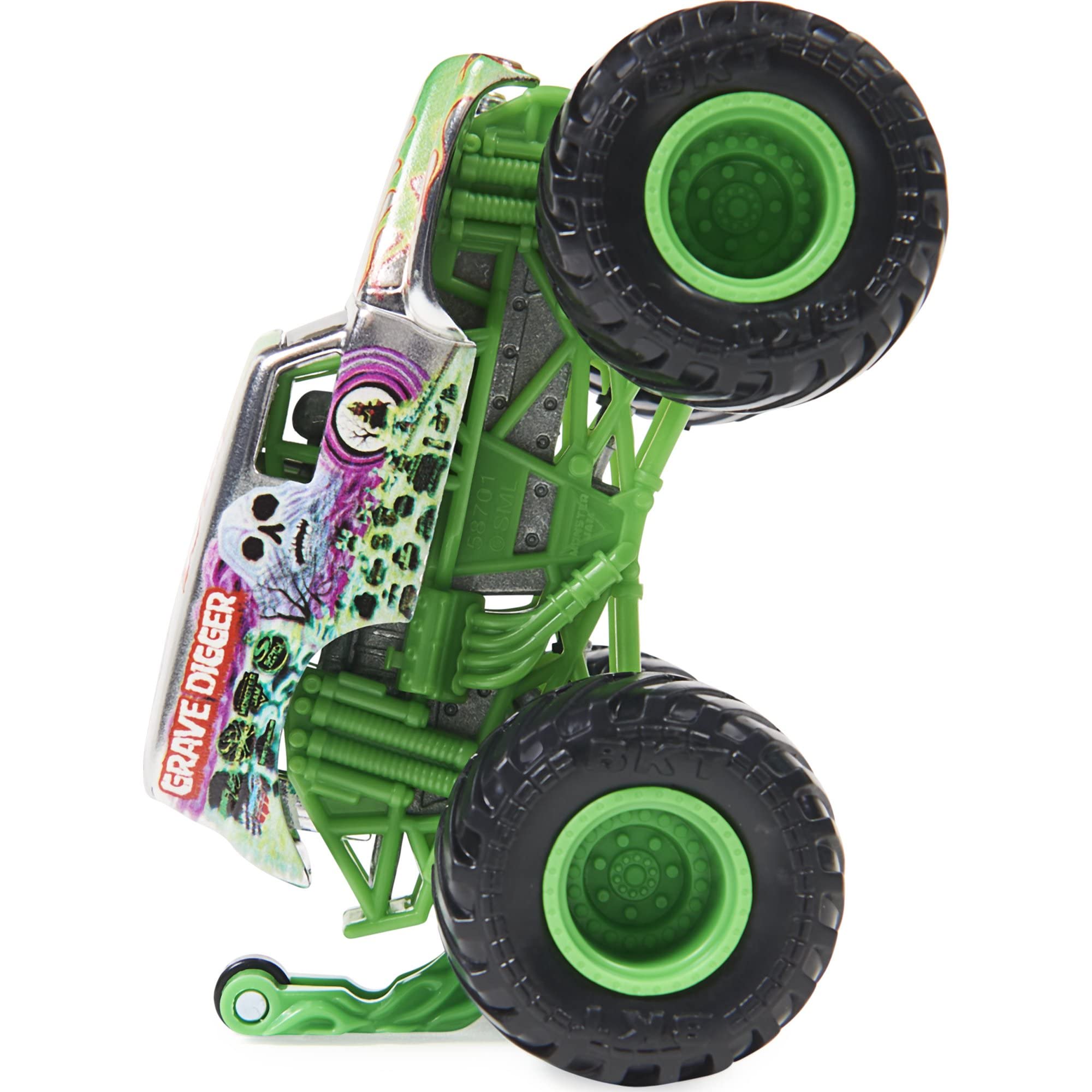 Foto 4 pulgar | Monster Truck Monster Jam 2021 1:64 con Barra y Ruedas - Venta Internacional