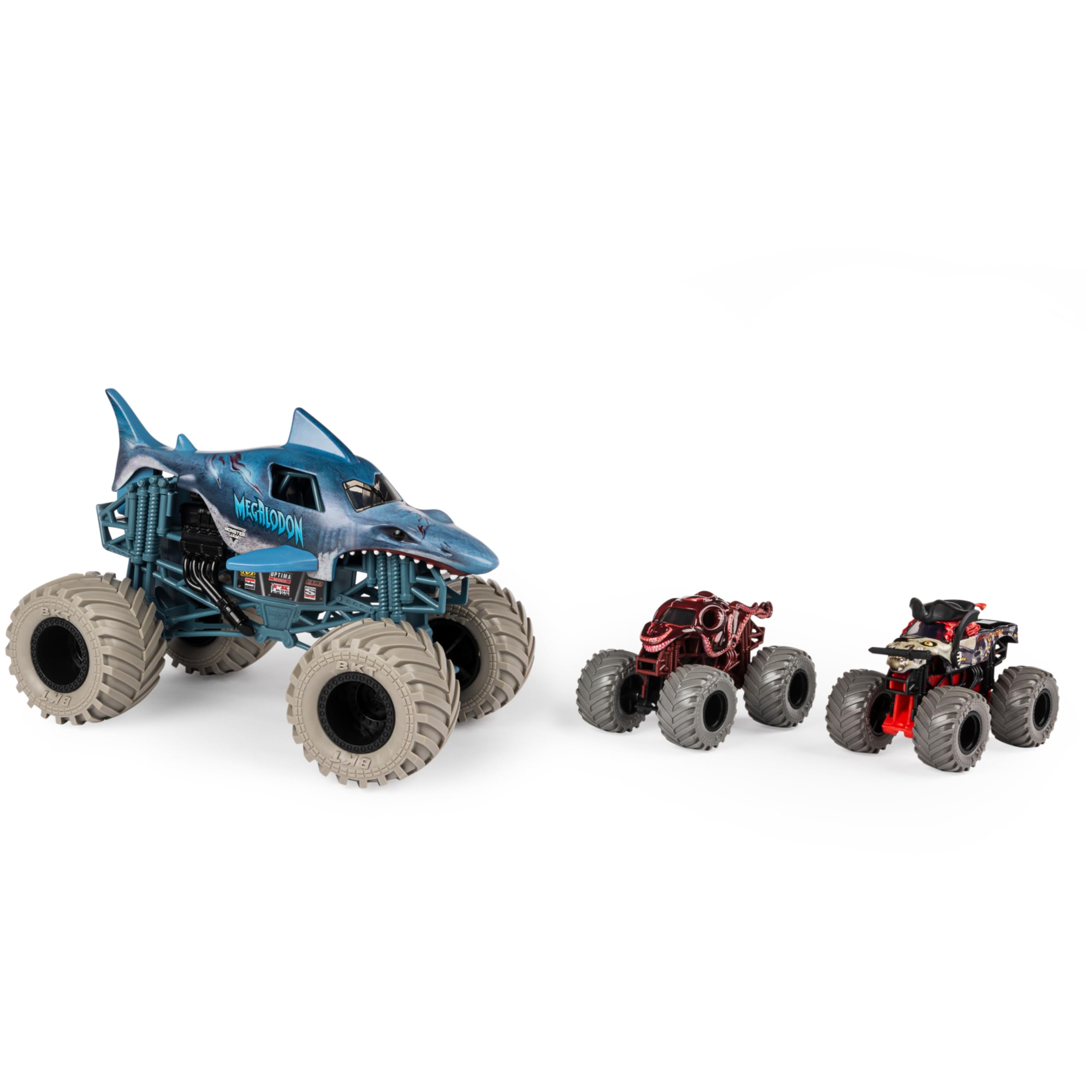 Foto 4 pulgar | Monster Trucks Fundidos a Presión Toy Monster Jam Into The Deep paquete de 3 - Venta Internacional