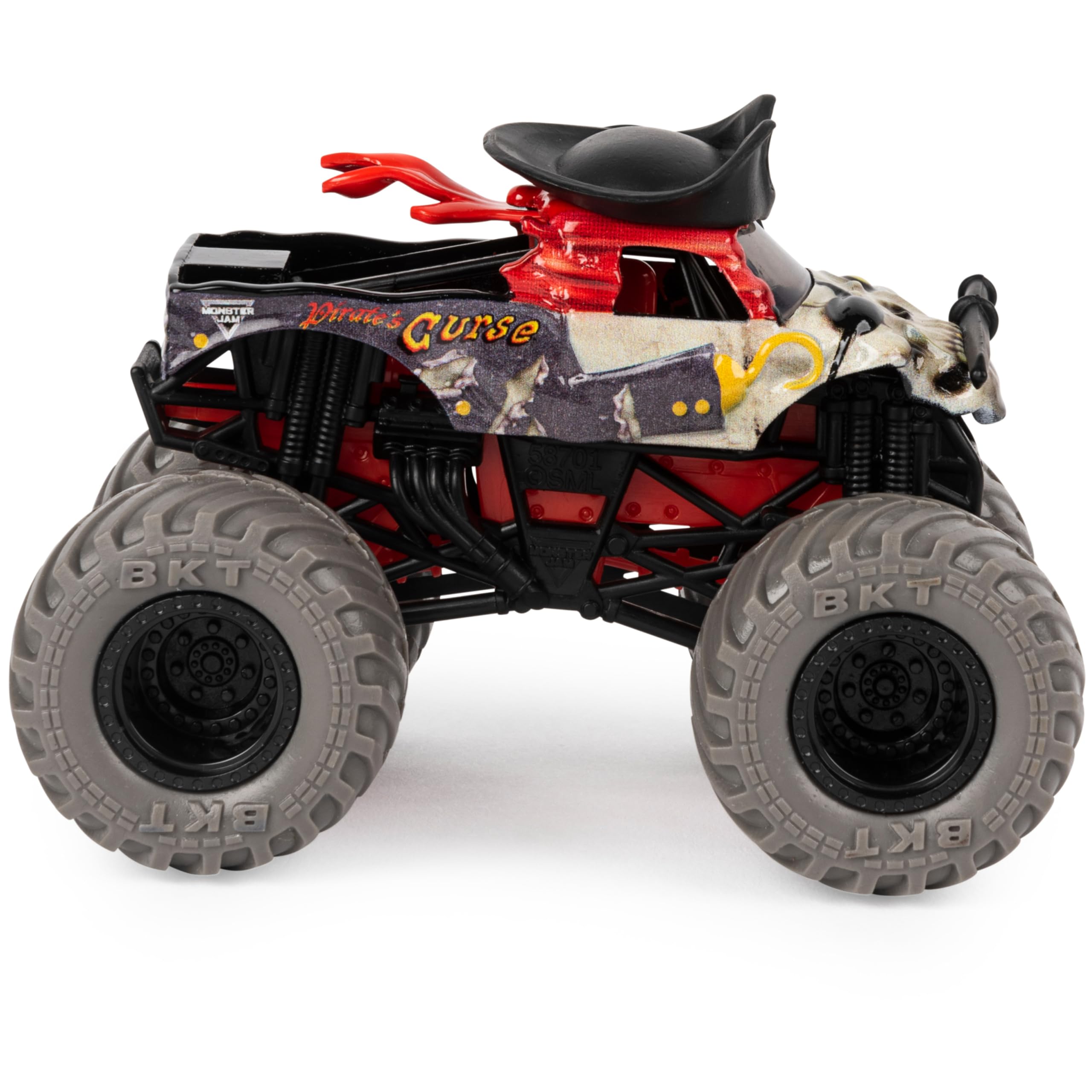 Foto 4 | Monster Trucks Fundidos a Presión Toy Monster Jam Into The Deep paquete de 3 - Venta Internacional