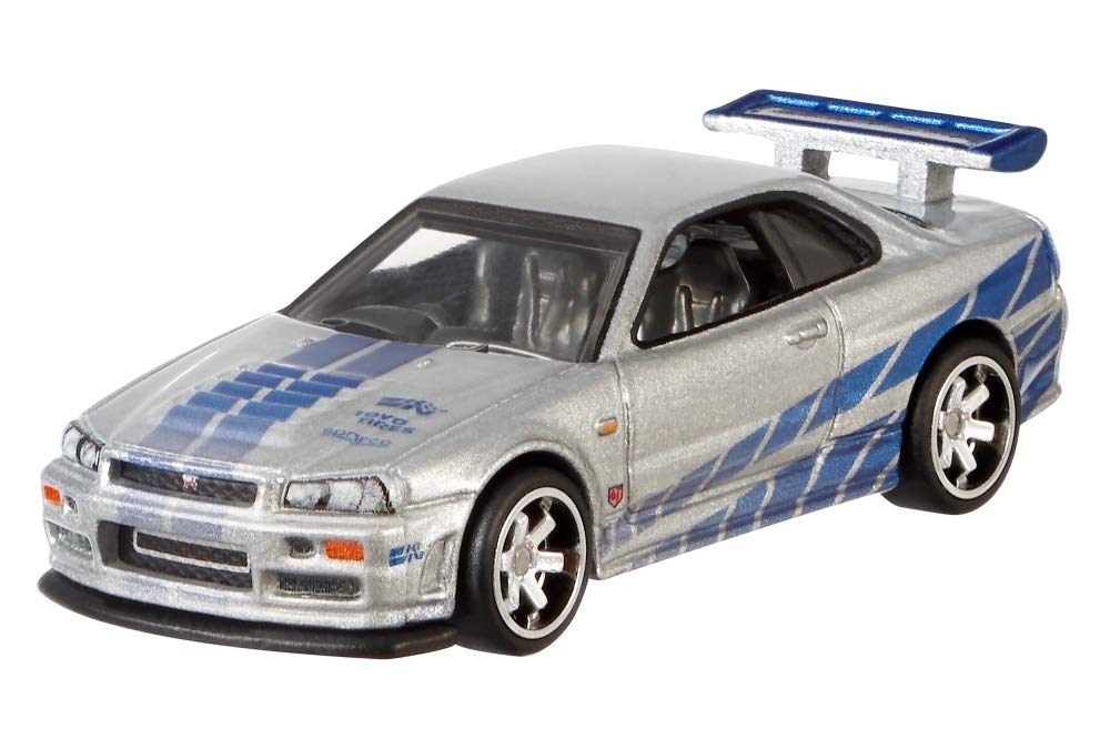 Foto 1 | Carro Hot Wheels Nissan Skyline Gtr R34 A Escala 1:64 - Venta Internacional