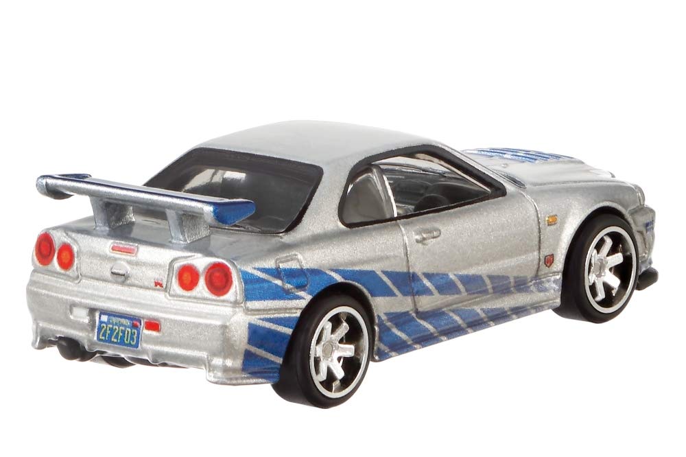 Foto 4 pulgar | Carro Hot Wheels Nissan Skyline Gtr R34 A Escala 1:64 - Venta Internacional