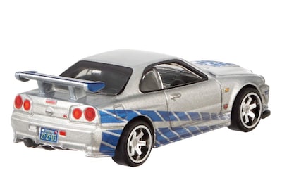 Foto 3 | Carro Hot Wheels Nissan Skyline Gtr R34 A Escala 1:64 - Venta Internacional