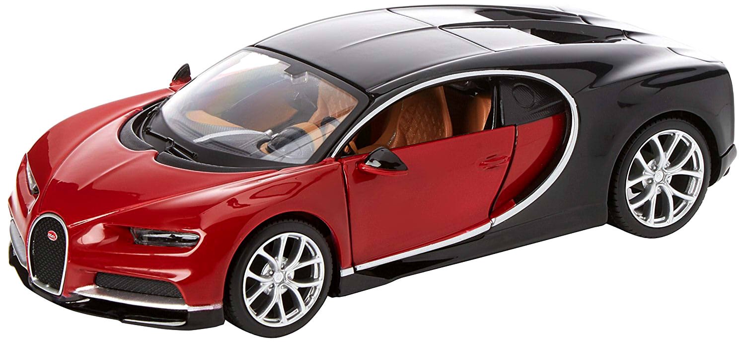 Foto 3 | Maqueta de Coche Fundido Maisto 1:24 Línea de Montaje Bugatti Chiron - Venta Internacional