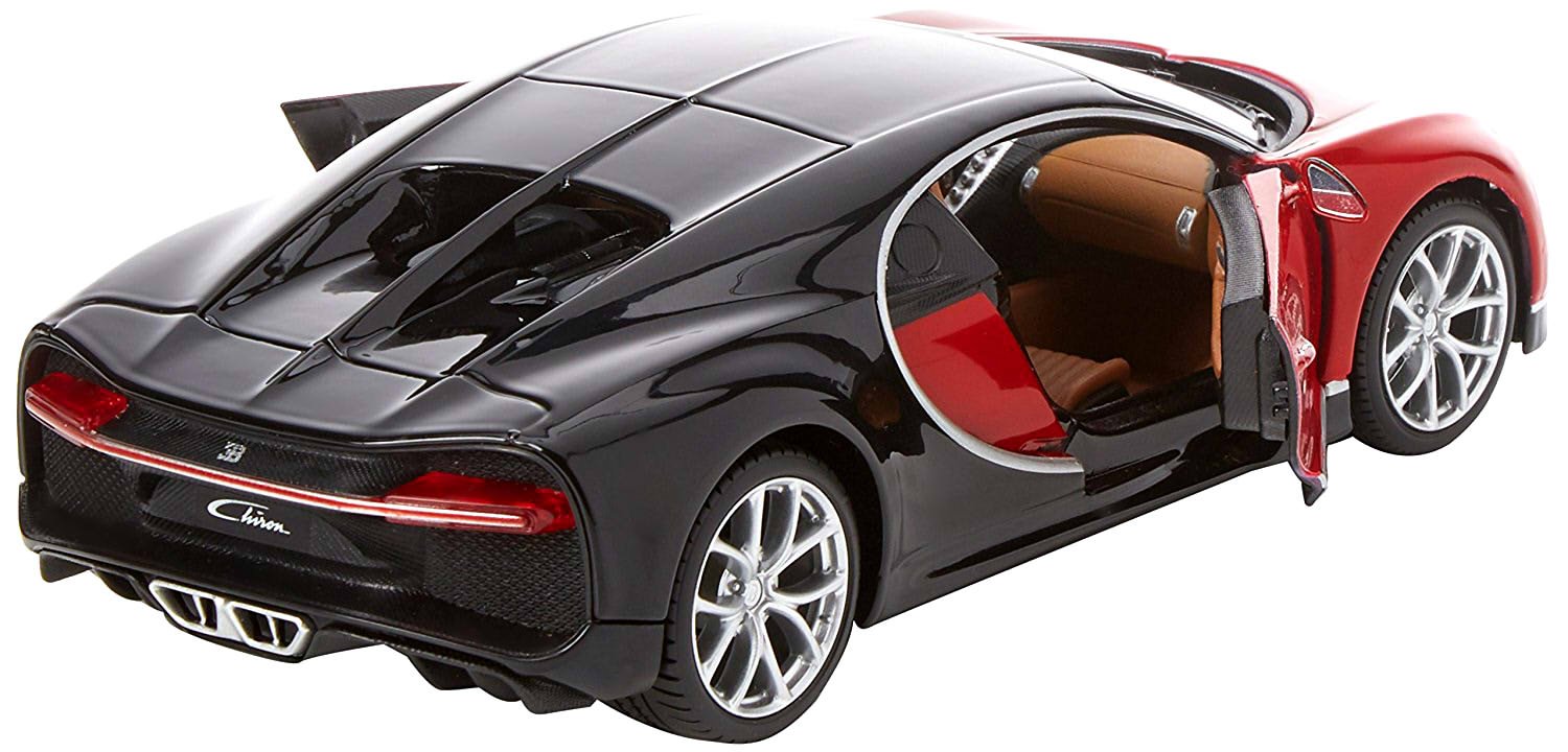 Foto 5 pulgar | Maqueta de Coche Fundido Maisto 1:24 Línea de Montaje Bugatti Chiron - Venta Internacional