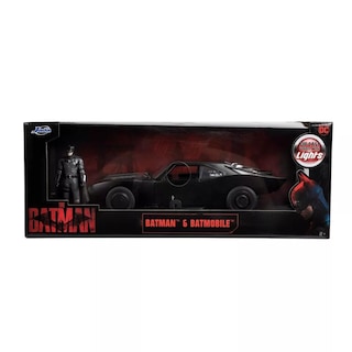 Foto 1 | Vehículo de Juguete Batimóvil Toy Jada Toys DC Comics The Batman 1:18 con Luces - Venta Internacional