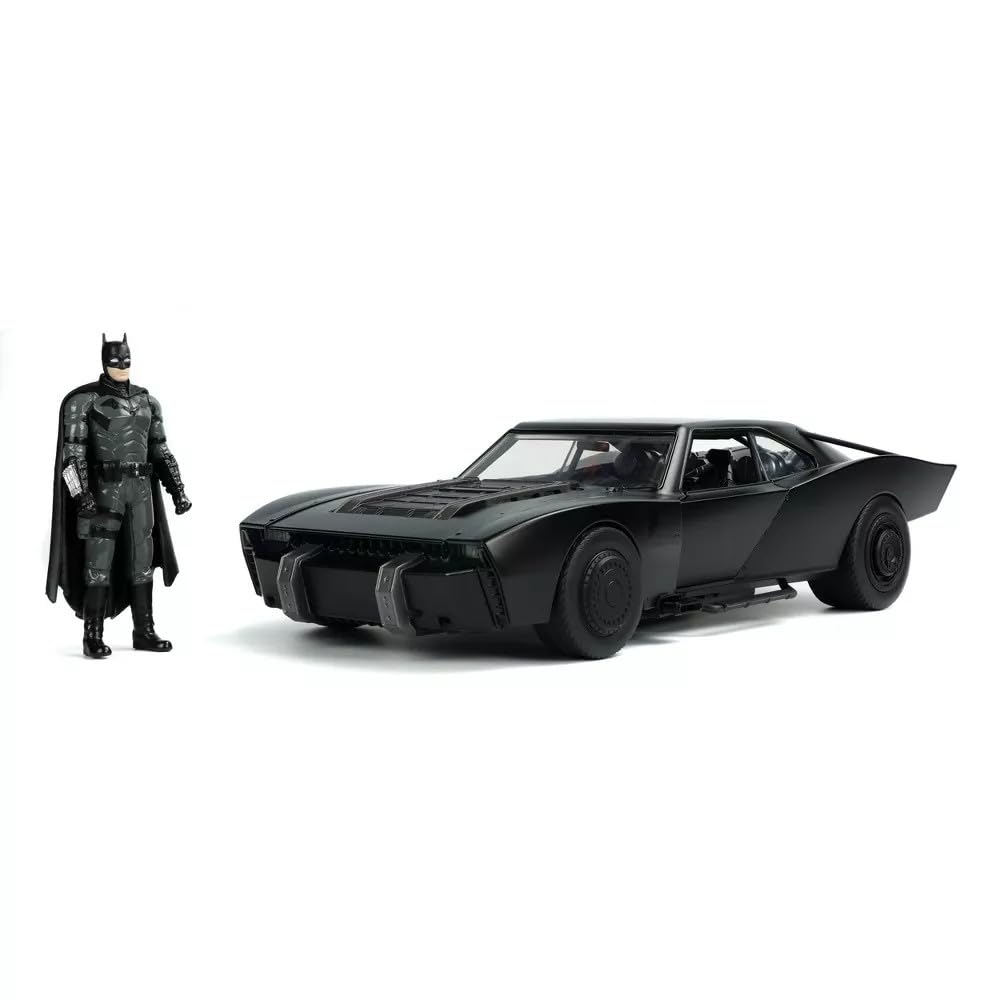 Foto 3 pulgar | Vehículo de Juguete Batimóvil Toy Jada Toys DC Comics The Batman 1:18 con Luces - Venta Internacional