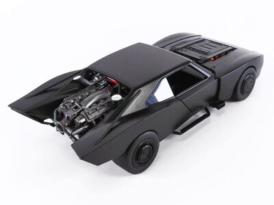 Foto 6 | Vehículo de Juguete Batimóvil Toy Jada Toys DC Comics The Batman 1:18 con Luces - Venta Internacional