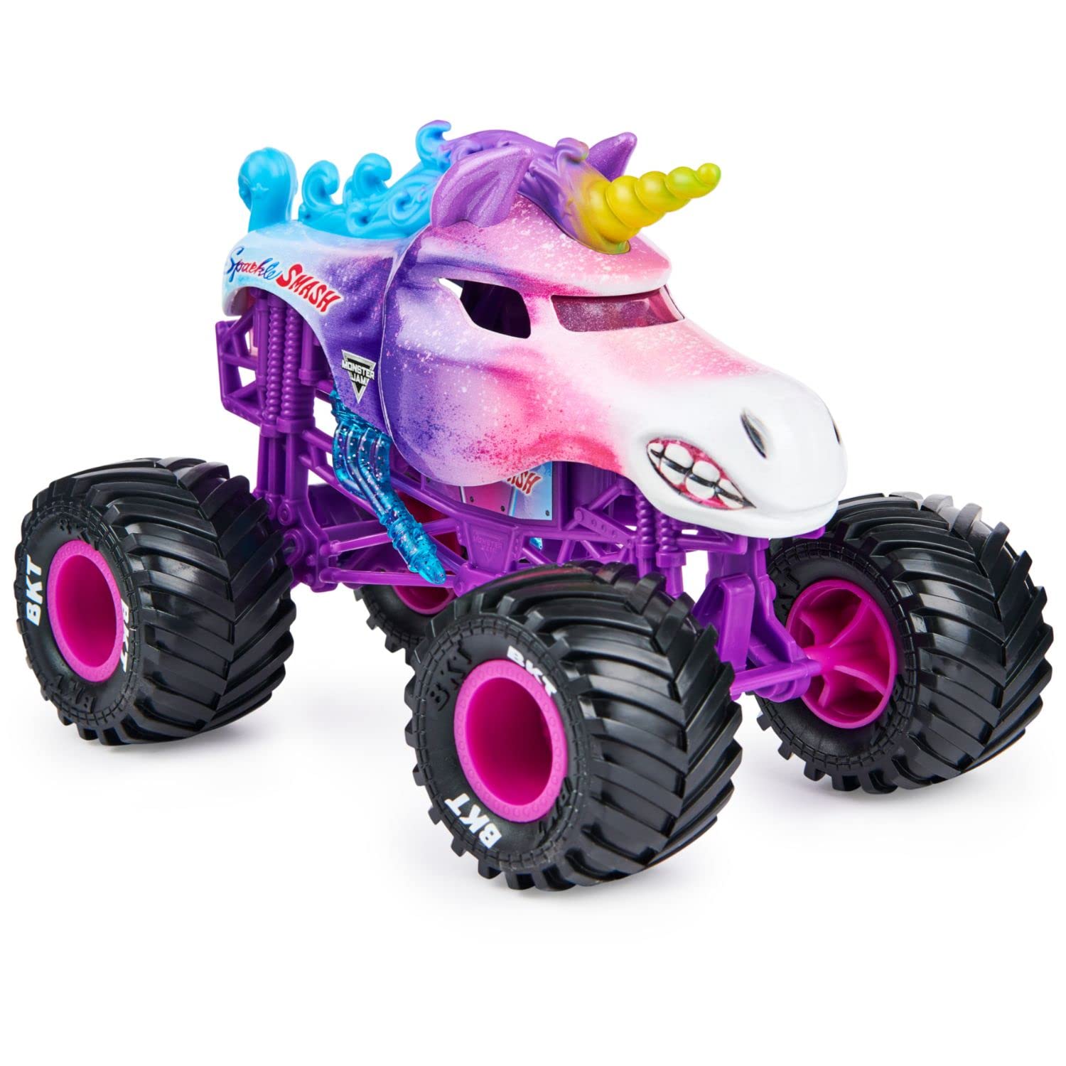 Foto 3 pulgar | Vehículo de Coleccionista Monster Jam Sparkle Smash 1:24 - Venta Internacional