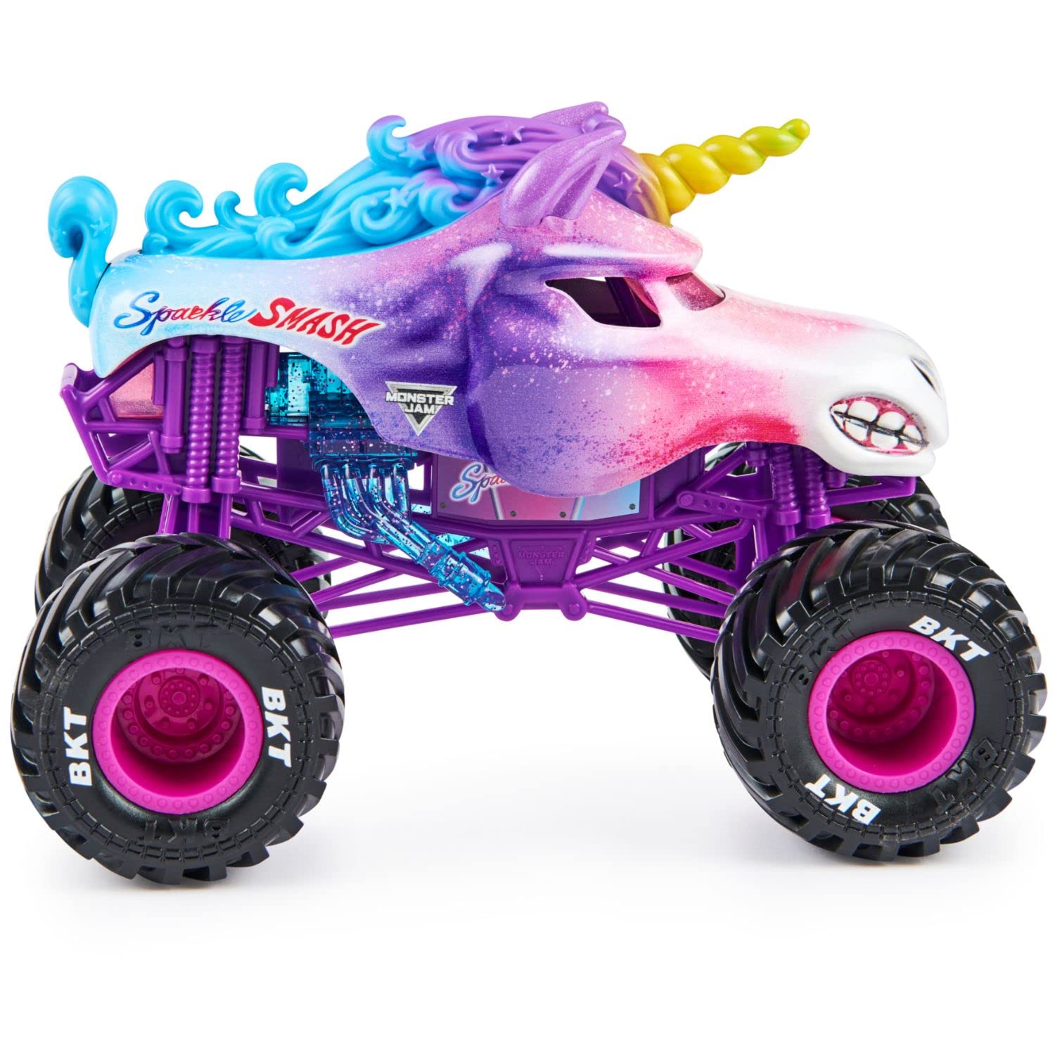 Foto 4 pulgar | Vehículo de Coleccionista Monster Jam Sparkle Smash 1:24 - Venta Internacional