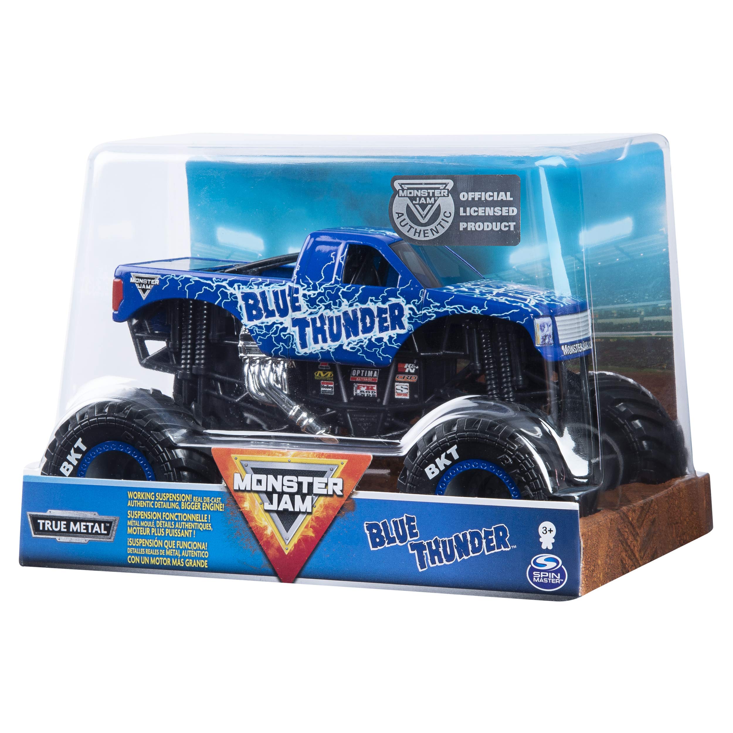 Foto 5 pulgar | Vehículo Fundido Monster Jam Blue Thunder - Venta Internacional