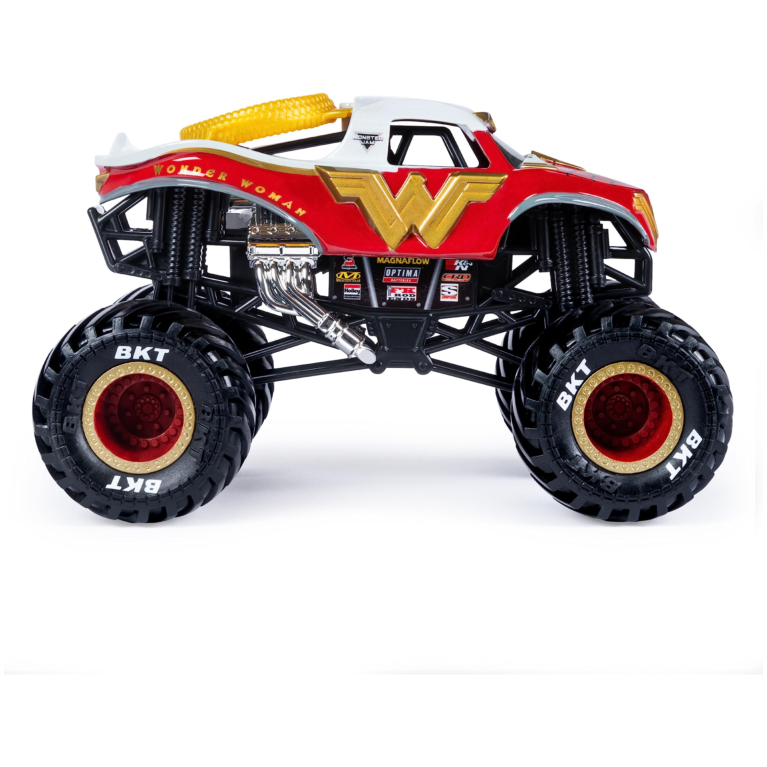 Foto 3 | Monster Truck Monster Jam Wonder Woman- Venta Internacional