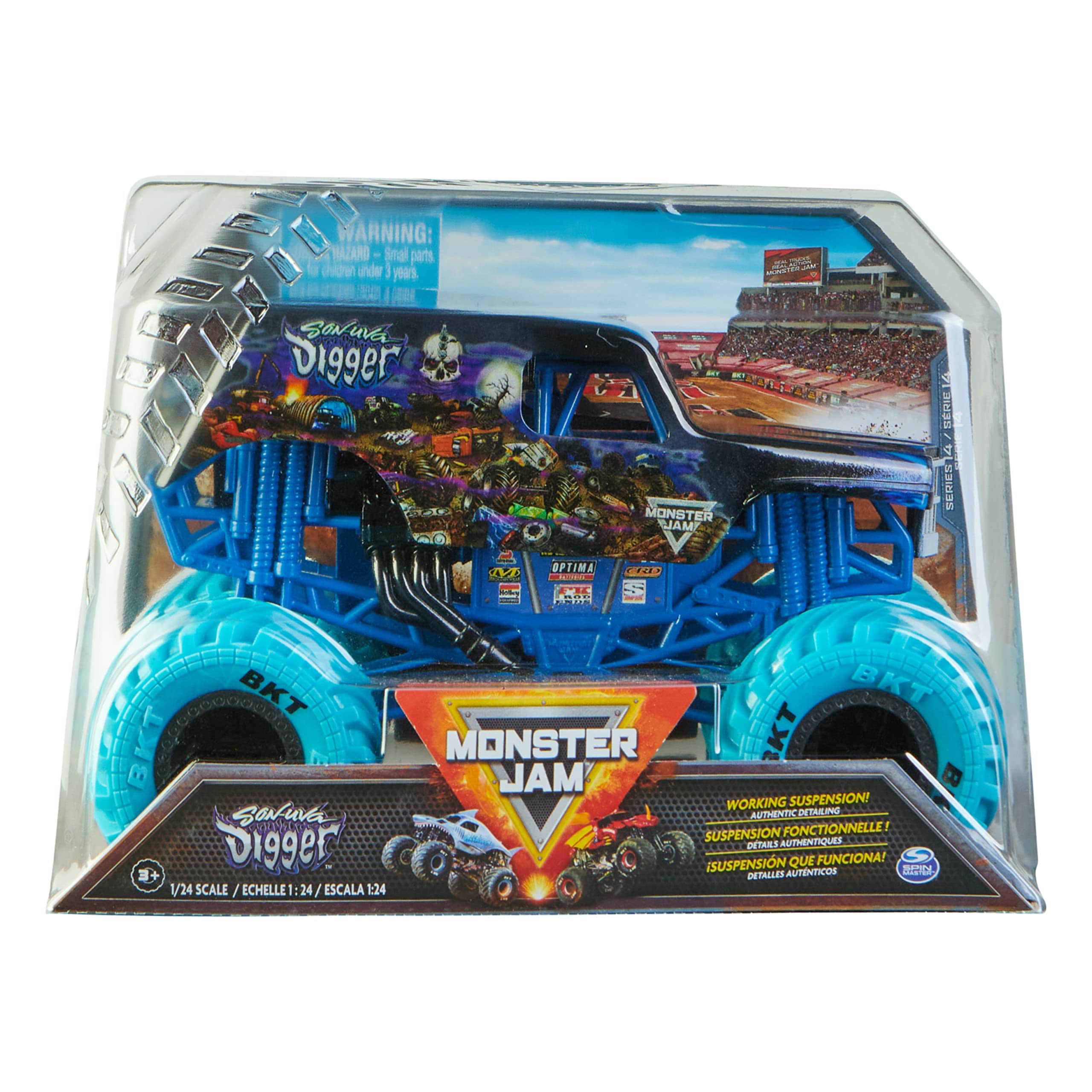Excavadora Monster Jam Son-UVA para Coleccionistas - Venta Internacional $774
