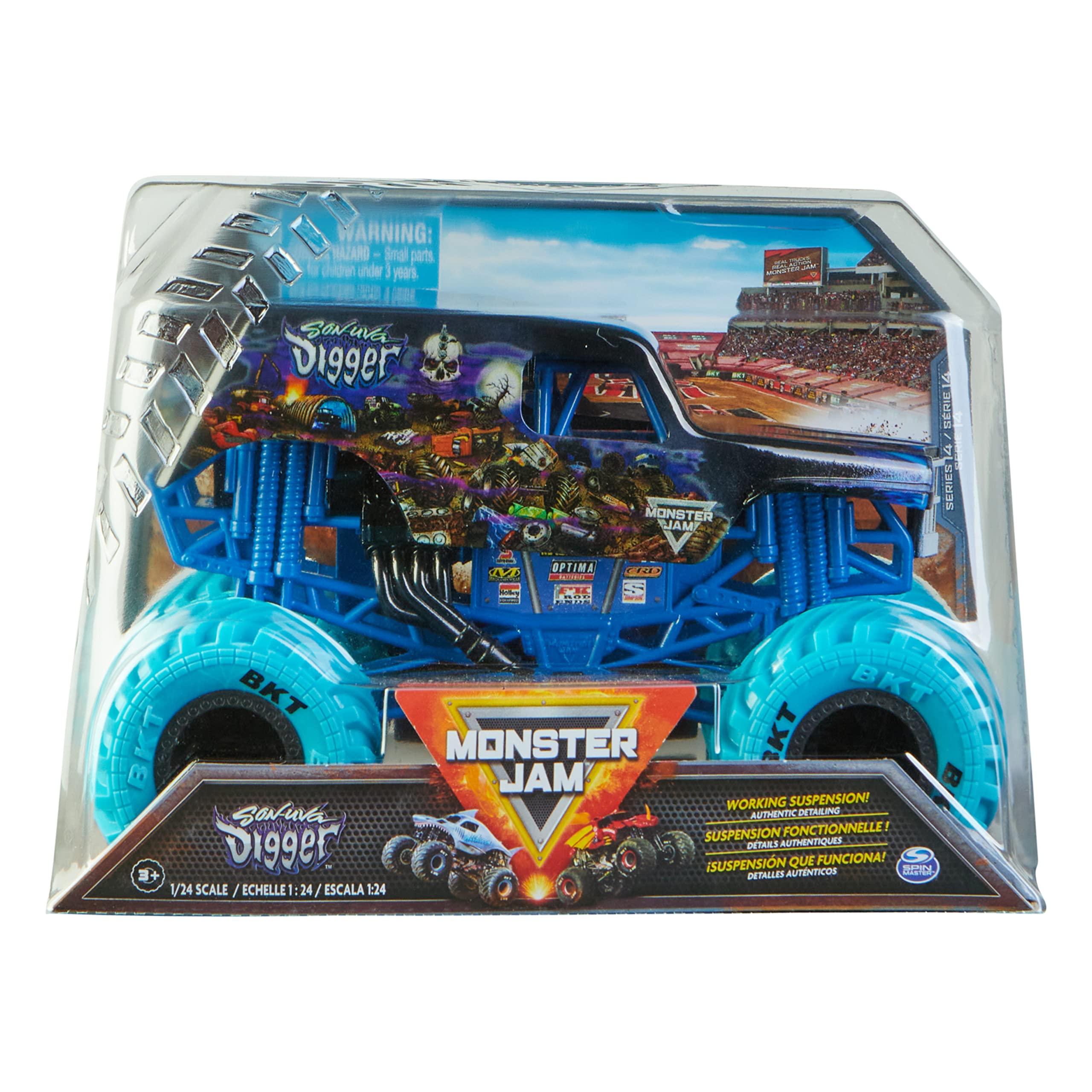 Foto 2 pulgar | Excavadora Monster Jam Son-UVA para Coleccionistas - Venta Internacional