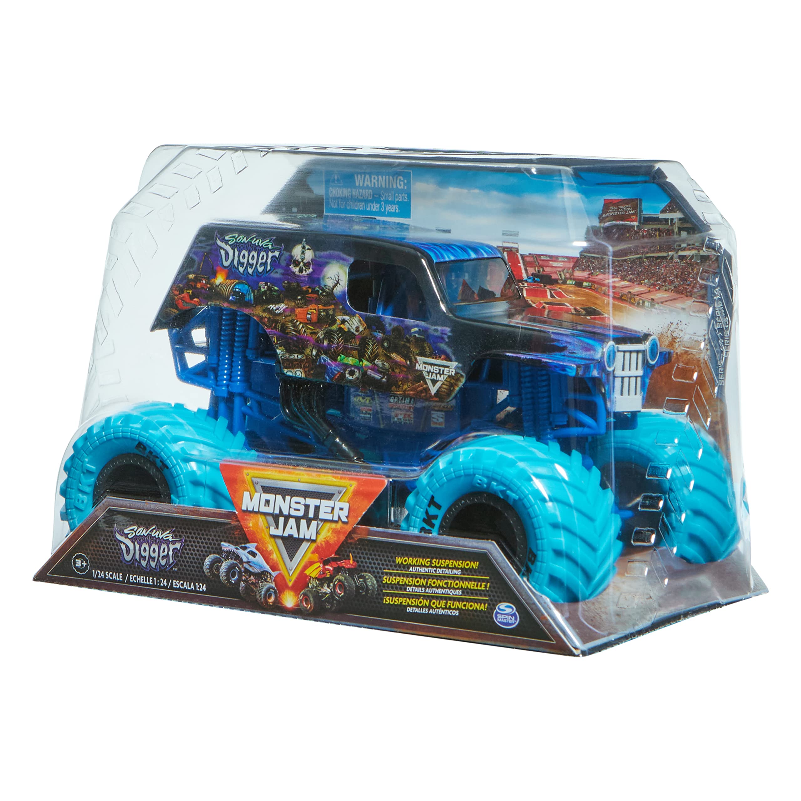 Foto 7 | Excavadora Monster Jam Son-UVA para Coleccionistas - Venta Internacional