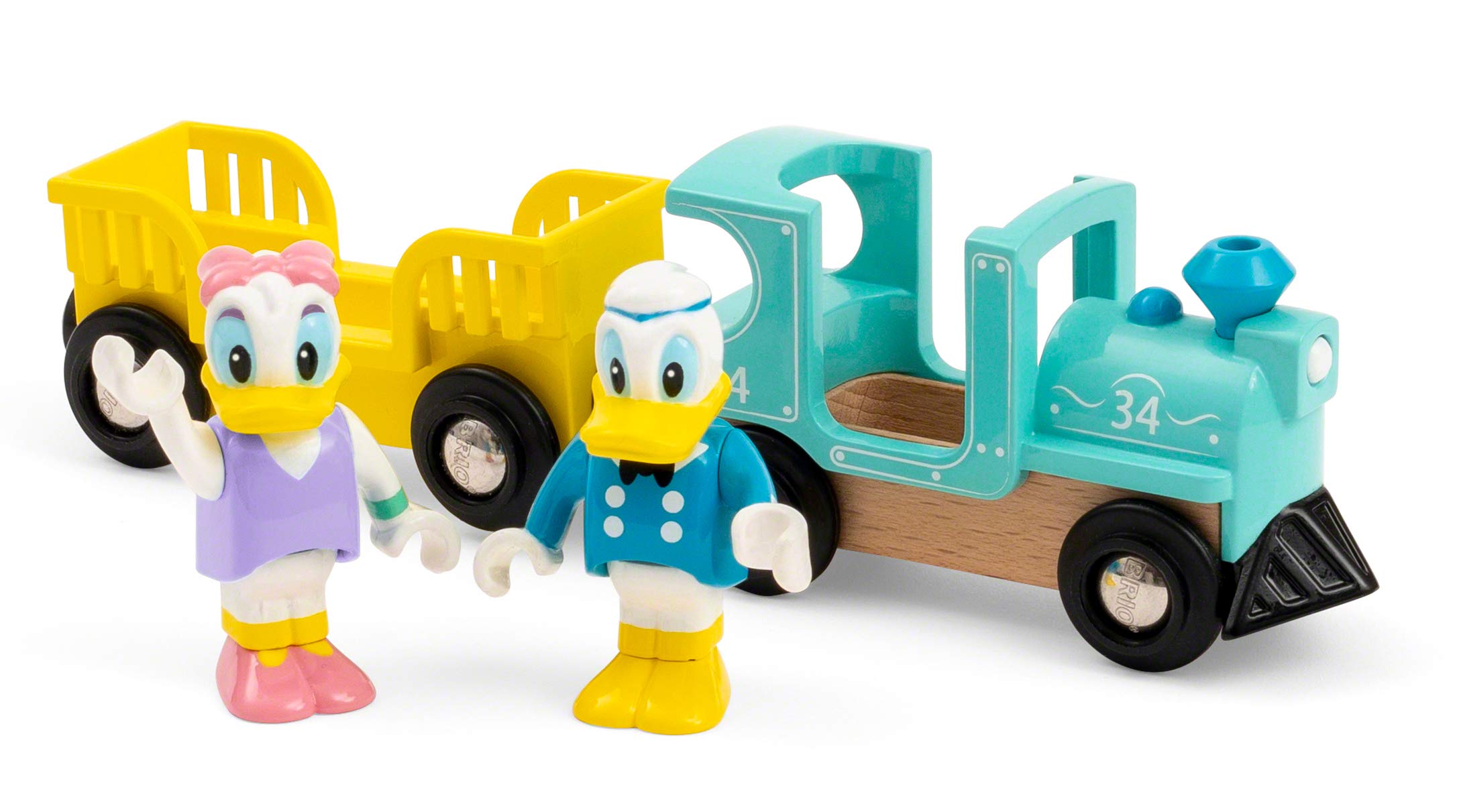 Foto 3 pulgar | Set de Tren de Juguete Brio Disney Mickey Donald Daisy Duck - Venta Internacional