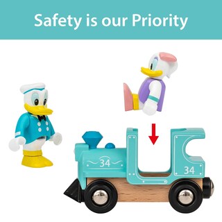 Foto 5 | Set de Tren de Juguete Brio Disney Mickey Donald Daisy Duck - Venta Internacional