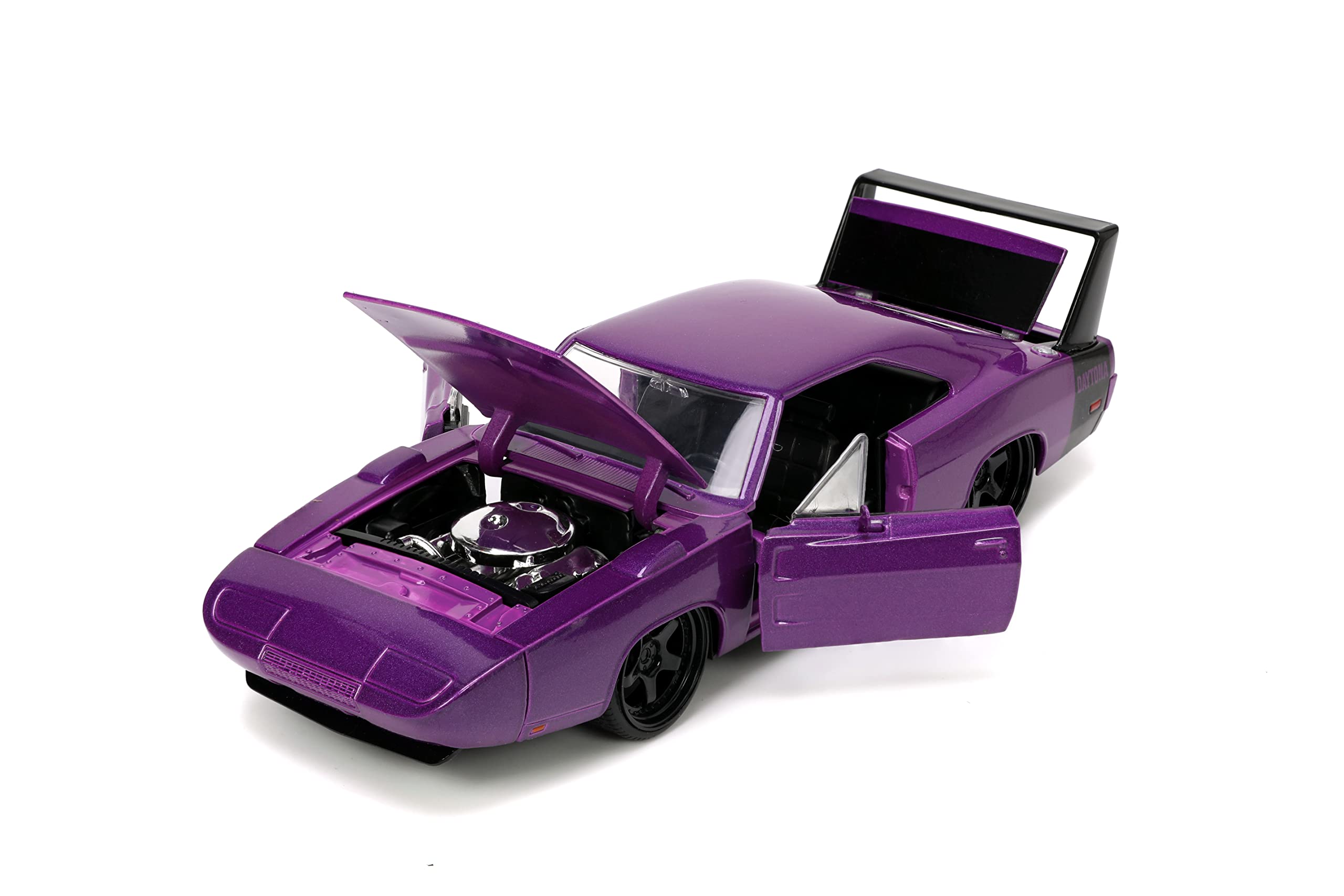Foto 7 pulgar | Coche Fundido a Presión Jada Toys Big Time Muscle 1969 Dodge Charger 1:24 - Venta Internacional