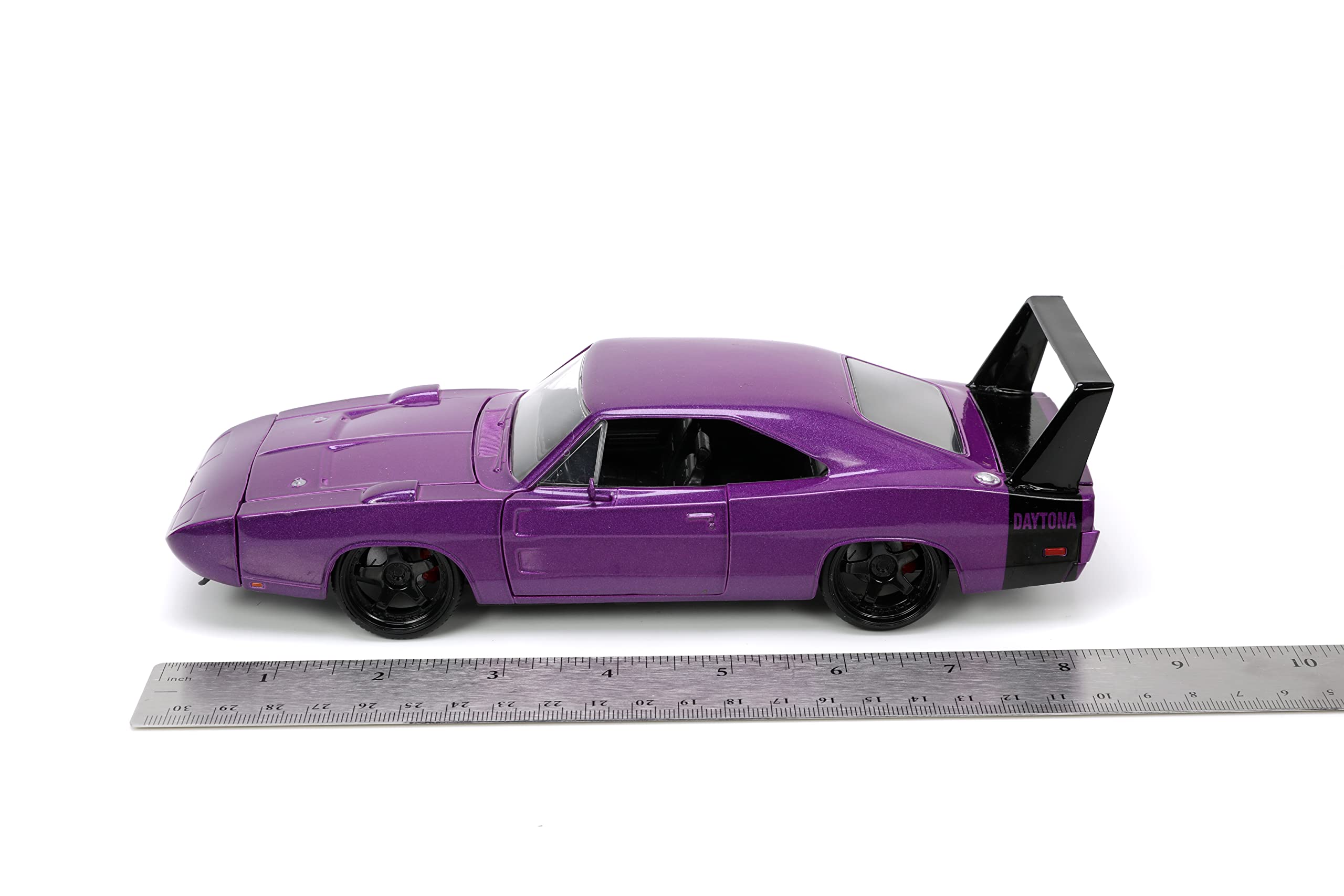 Foto 8 pulgar | Coche Fundido a Presión Jada Toys Big Time Muscle 1969 Dodge Charger 1:24 - Venta Internacional
