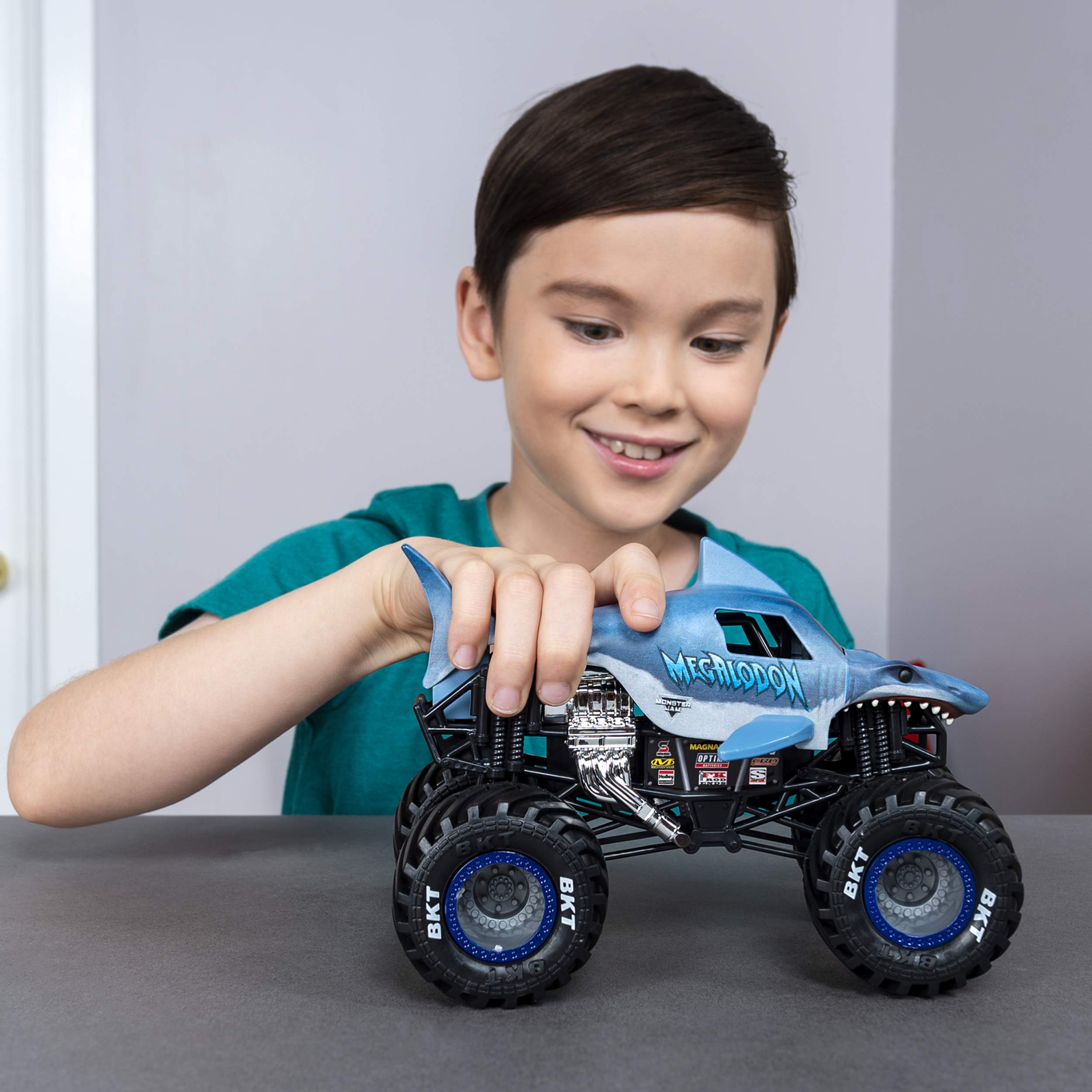 Foto 2 | Camioneta de Juguete Monster Jam Oficial de Megladon - Venta Internacional
