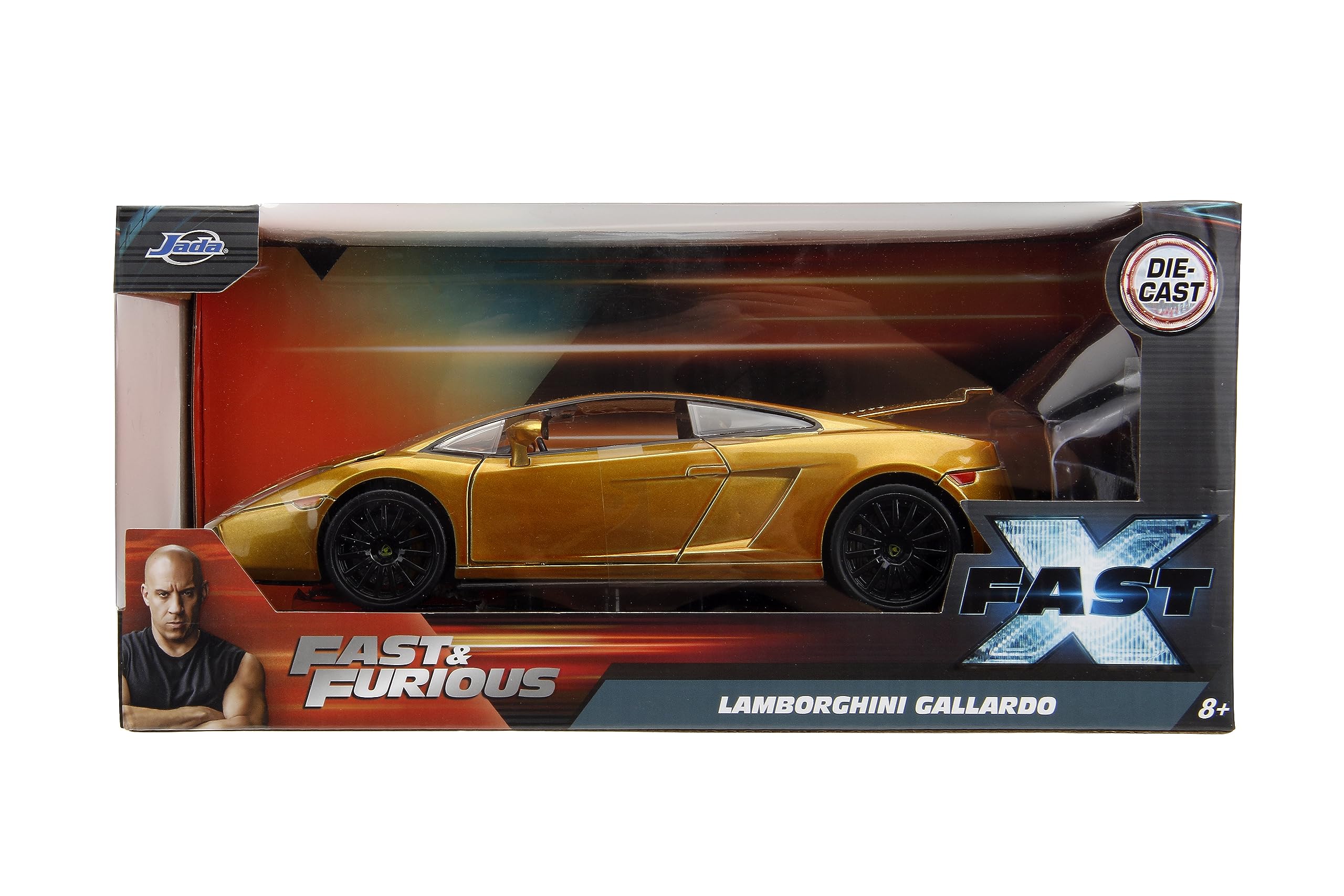 Foto 5 pulgar | Carro de Juguete Jada Toys Gold Lamborghini-Venta Internacional