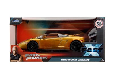 Foto 4 | Carro de Juguete Jada Toys Gold Lamborghini-Venta Internacional