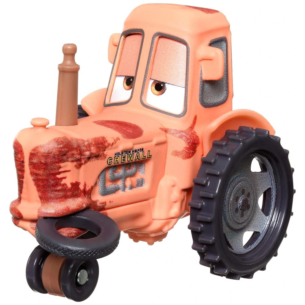 Foto 2 pulgar | Tractor Pixar de Juguete Disney Cars con Neumático en la Boca de Metal 1:55 - Venta Internacional