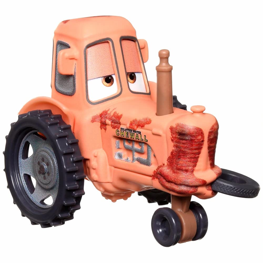 Foto 3 pulgar | Tractor Pixar de Juguete Disney Cars con Neumático en la Boca de Metal 1:55 - Venta Internacional
