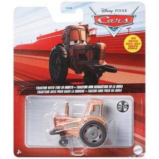 Foto 4 | Tractor Pixar de Juguete Disney Cars con Neumático en la Boca de Metal 1:55 - Venta Internacional