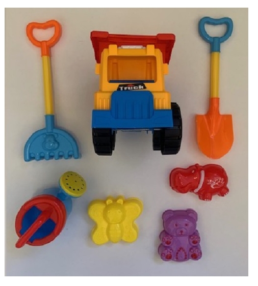 Juego de Camiones Beach Hopper con Accesorios 7 Piezas - Venta Internacional