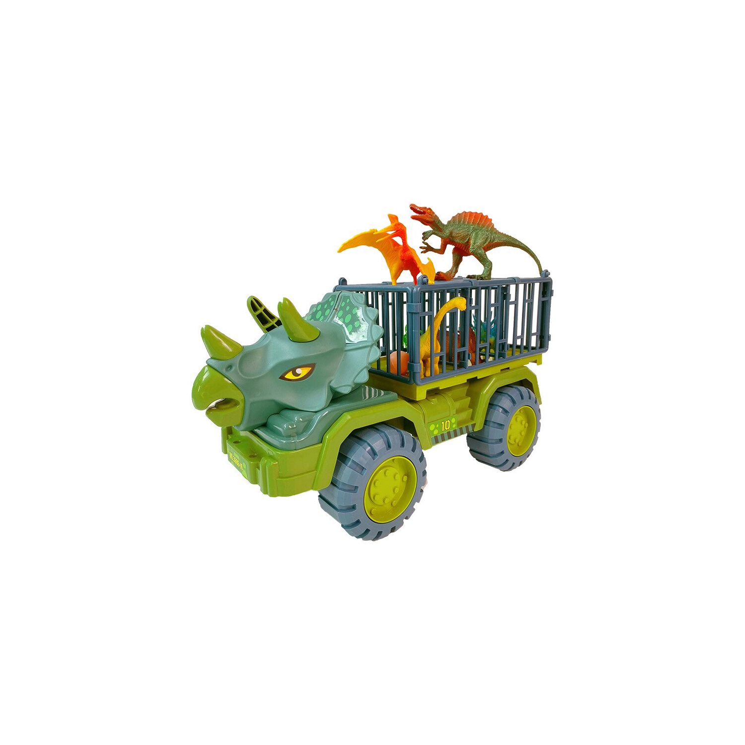 Foto 2 pulgar | Camión de Transporte con Dinosaurios para Niños - Triceratops - Venta Internacional