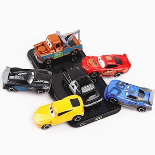 Foto 2 | Coches de Juguete Pixar Cars Lightning Mcqueen 7 Piezas Fundidos A Presión - Venta Internacional