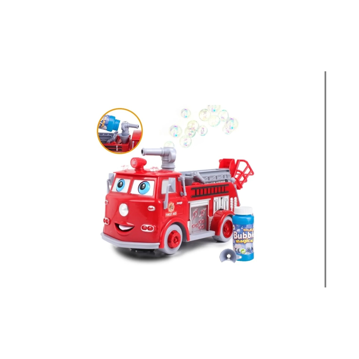 Foto 2 pulgar | Camión de Bomberos Bubble Shooter para Niños - Venta Internacional