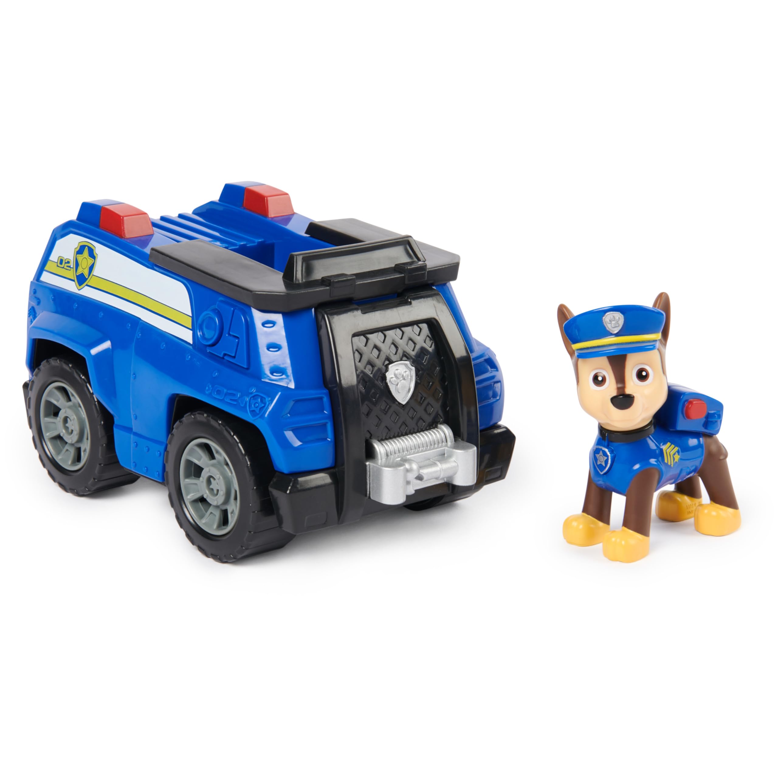 Foto 1 | Coche de Juguete Paw Patrol Chase's Patrol Cruiser con Figura de Acción - Venta Internacional