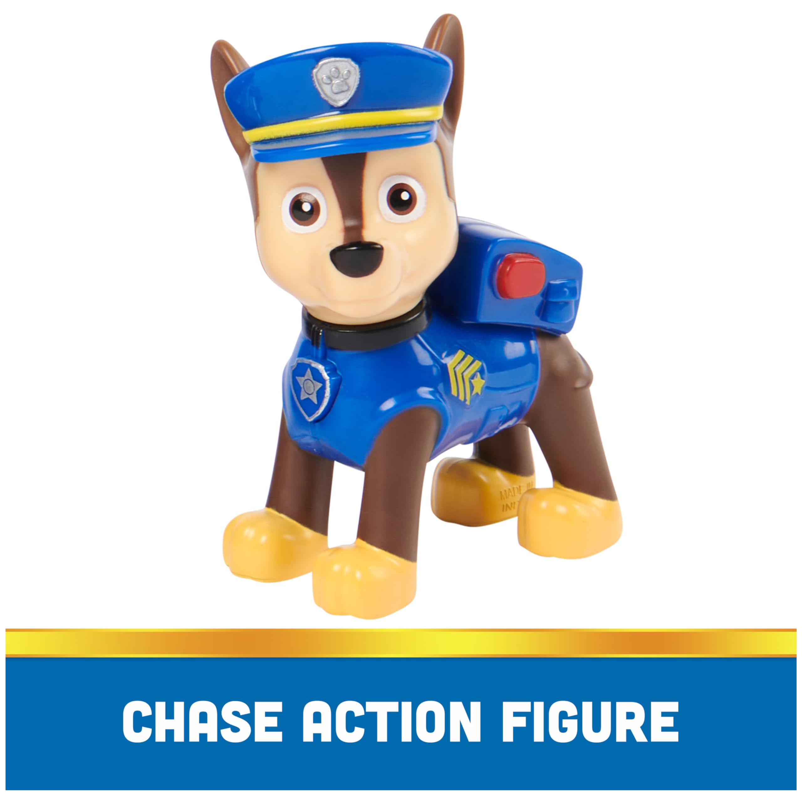 Foto 7 pulgar | Coche de Juguete Paw Patrol Chase's Patrol Cruiser con Figura de Acción - Venta Internacional