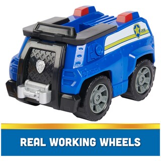 Foto 7 | Coche de Juguete Paw Patrol Chase's Patrol Cruiser con Figura de Acción - Venta Internacional
