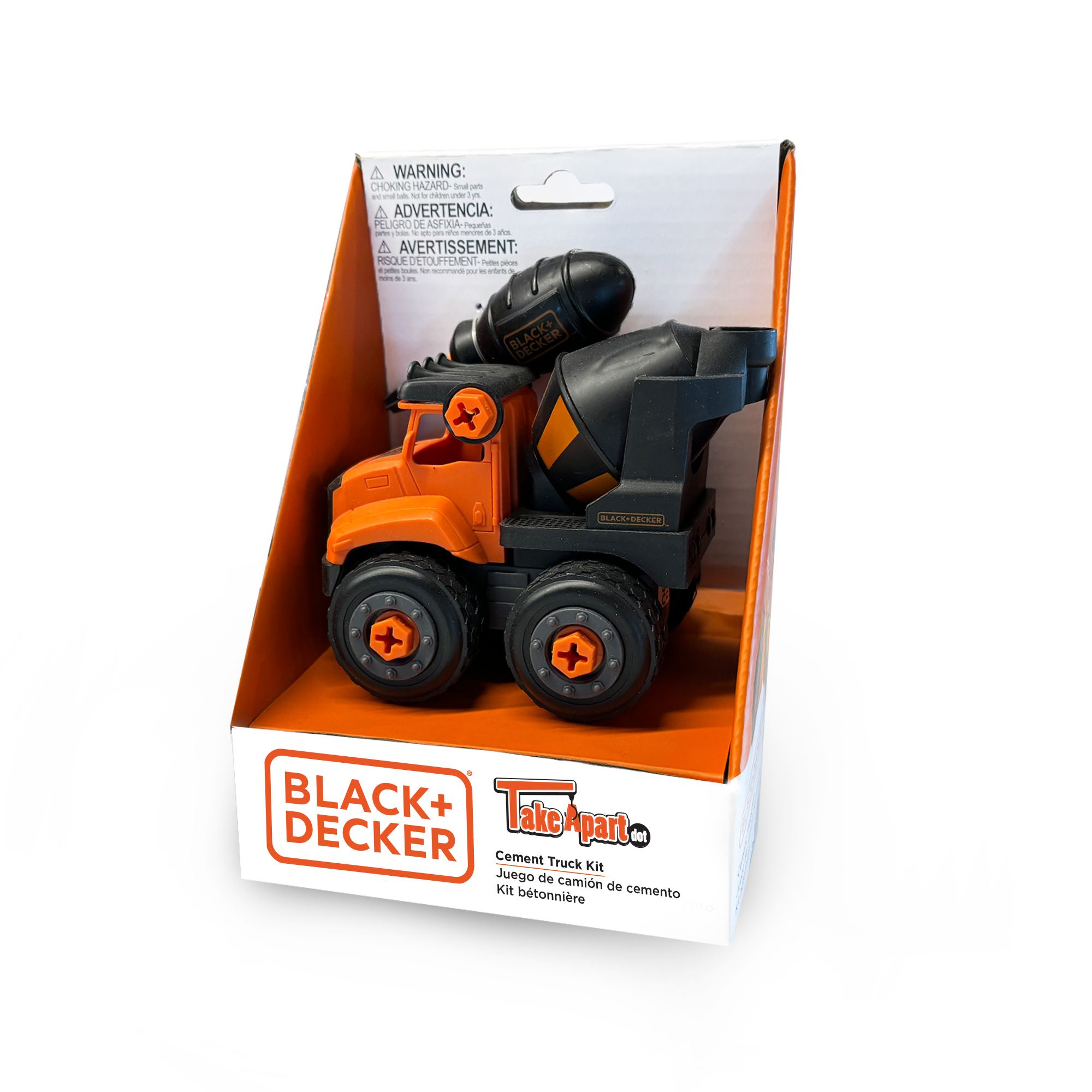 Foto 1 | Camión Mezclador De Cemento Black+decker Take Apart Dot