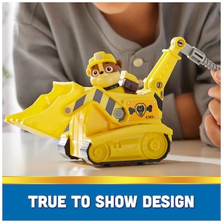 Foto 4 | Vehículo de Juguete Paw Patrol Rubble's Bulldozer con Figura de Acción - Venta Internacional
