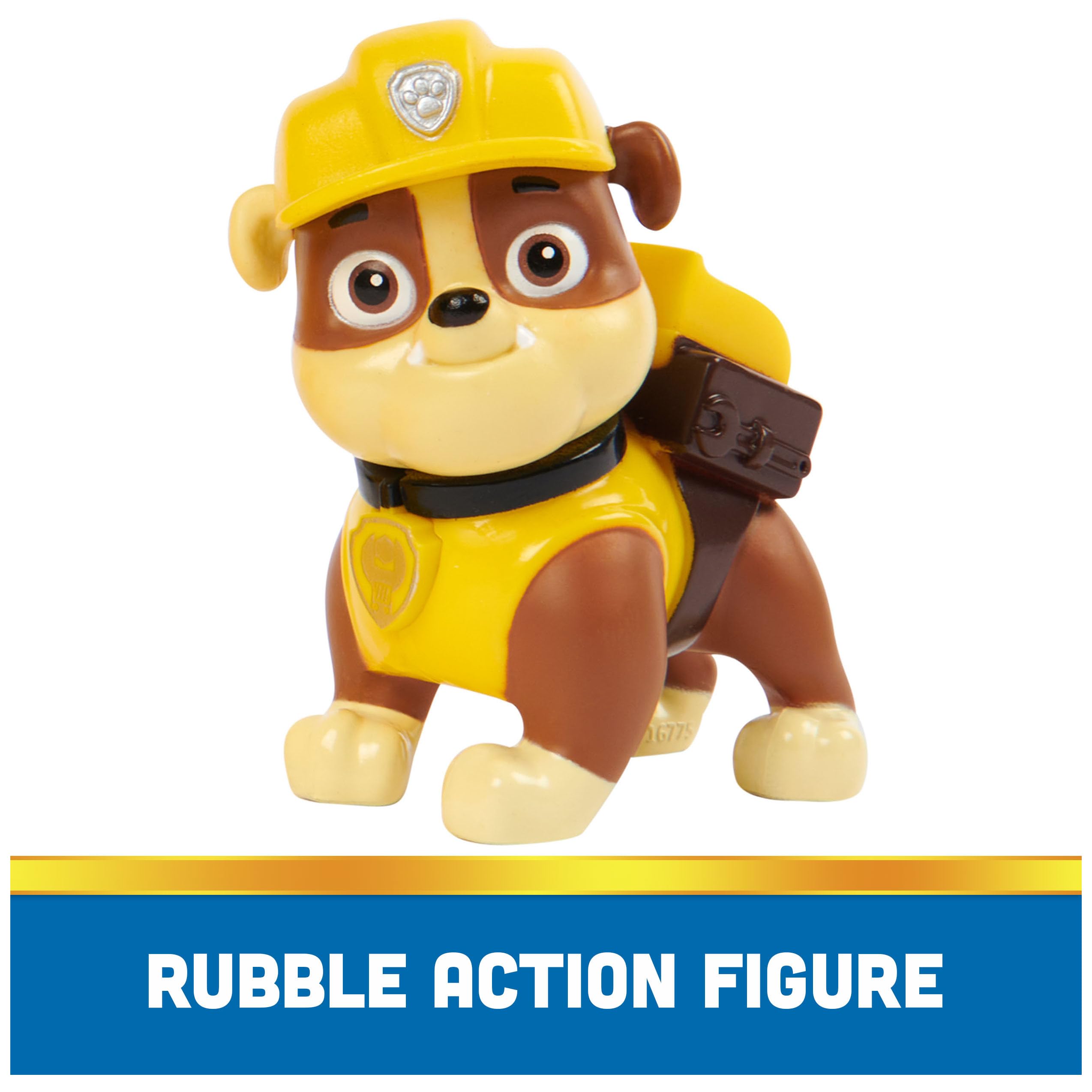 Foto 8 pulgar | Vehículo de Juguete Paw Patrol Rubble's Bulldozer con Figura de Acción - Venta Internacional